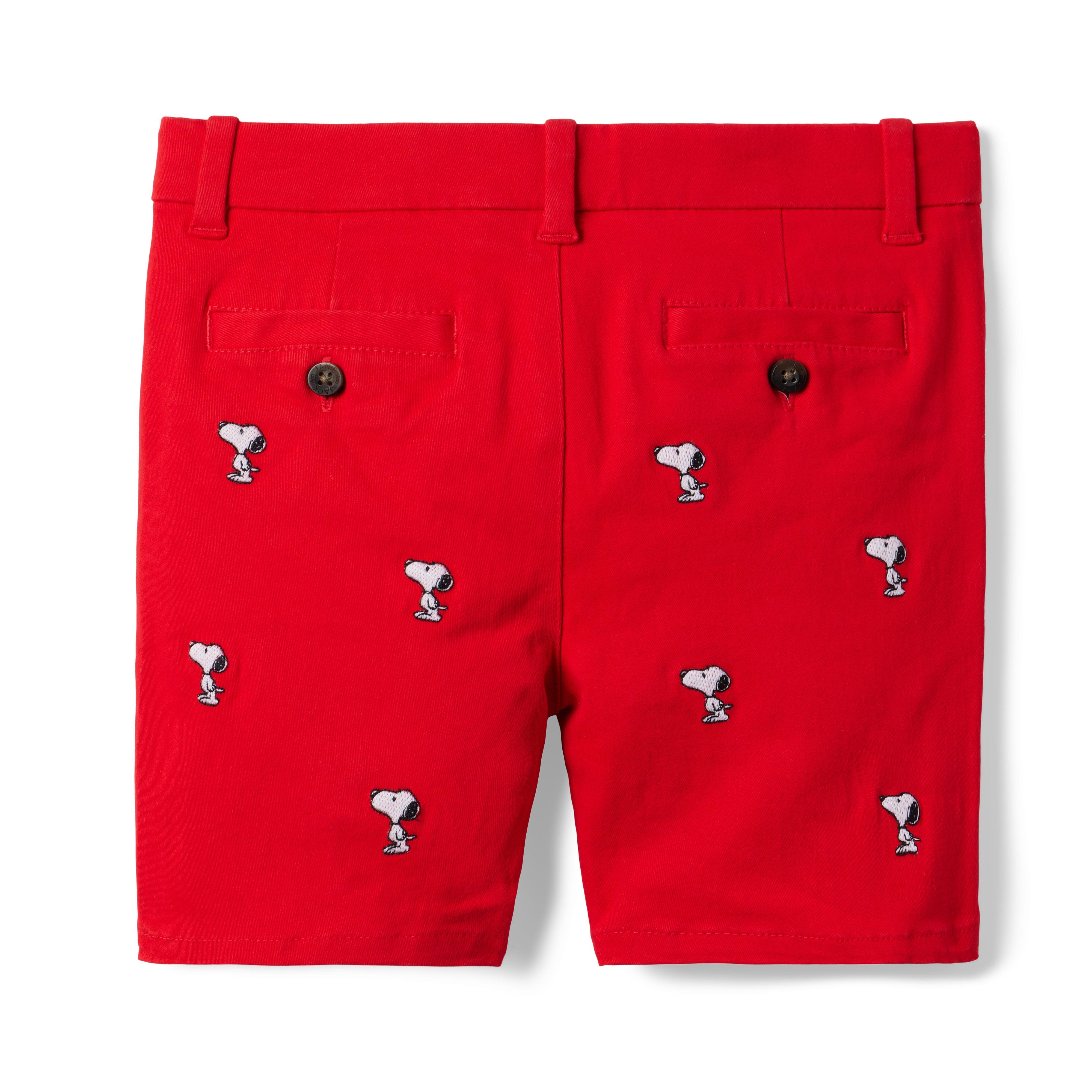 PEANUTS™ Snoopy Embroidered Twill Short image number 1
