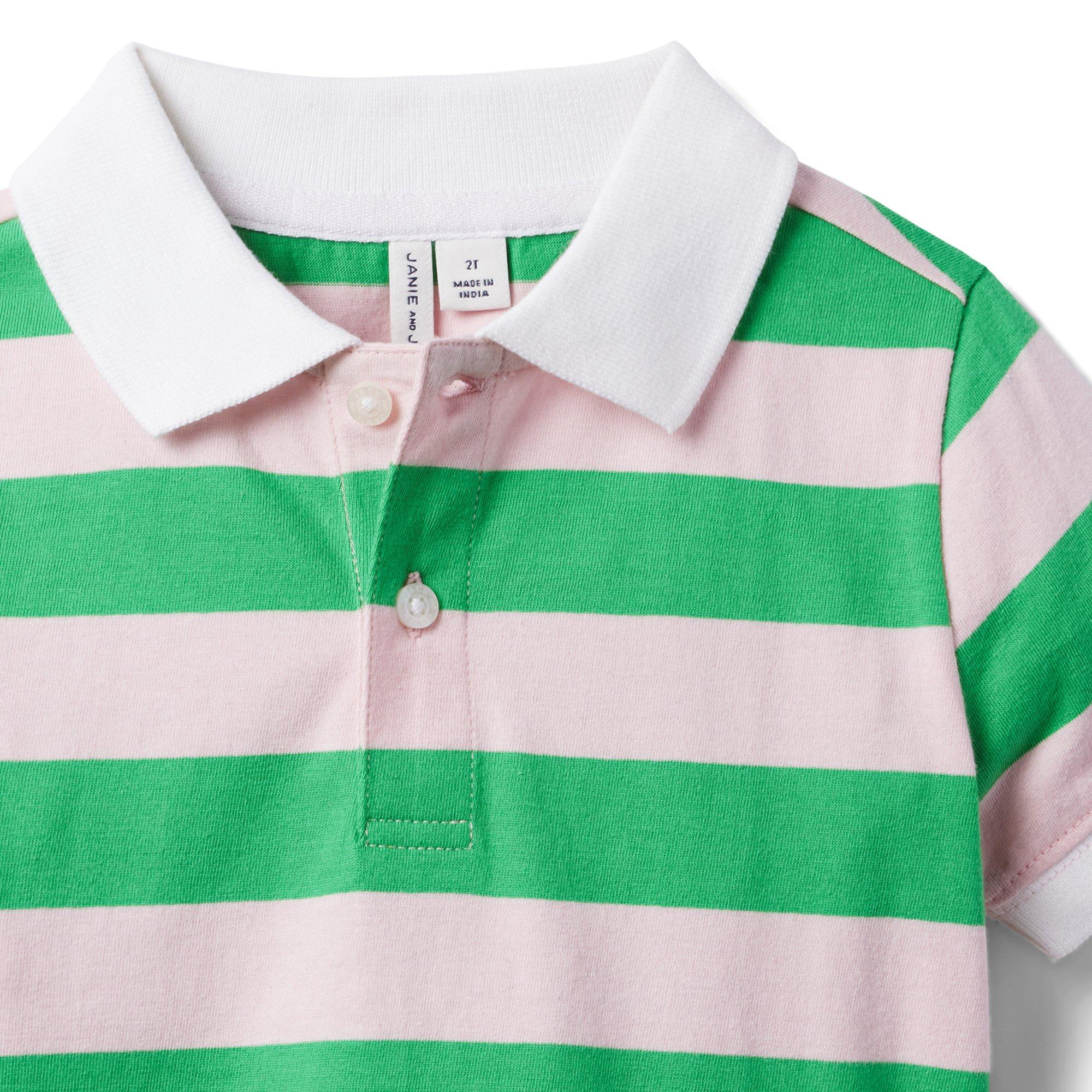 Striped Jersey Polo image number 2