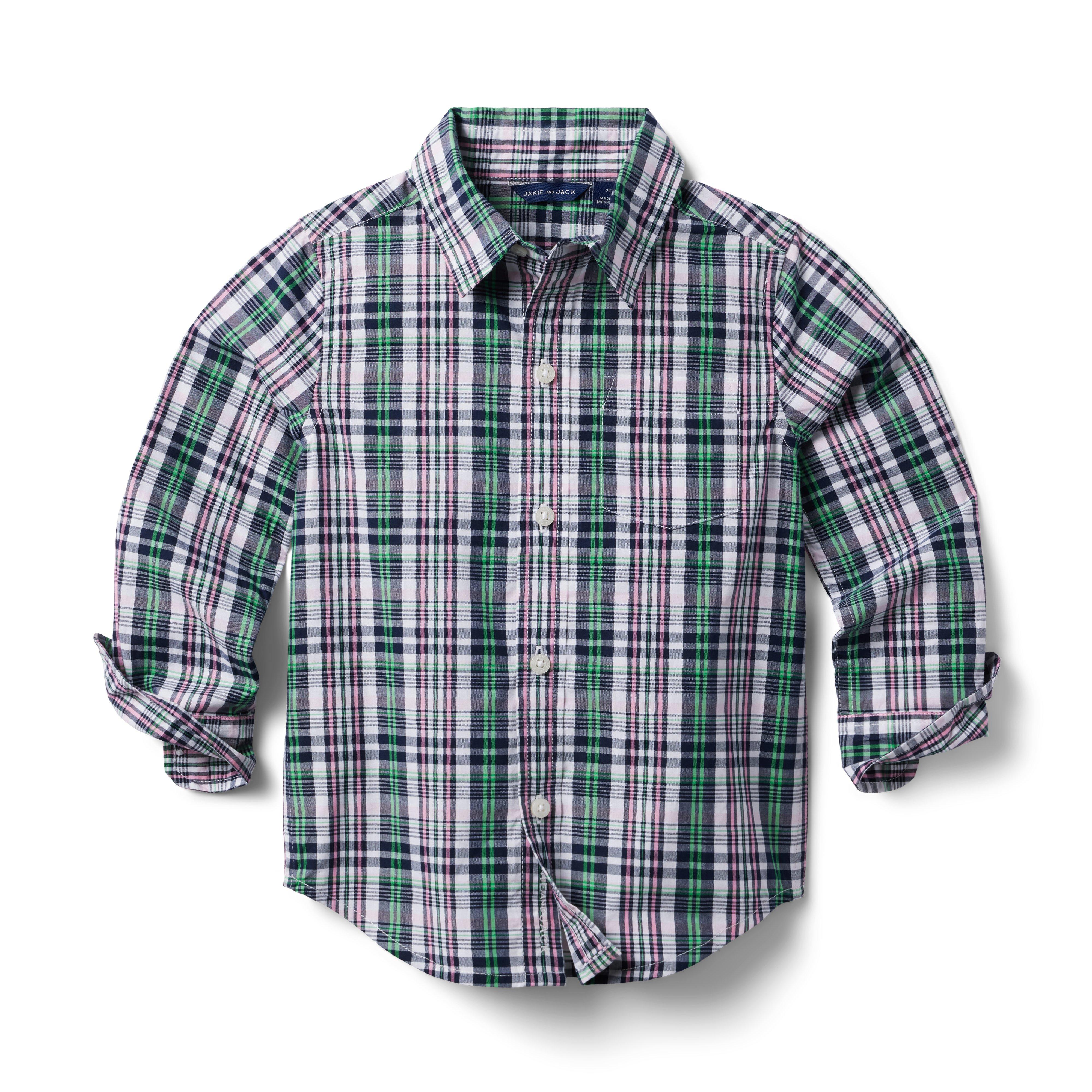 Plaid Poplin Shirt image number 0