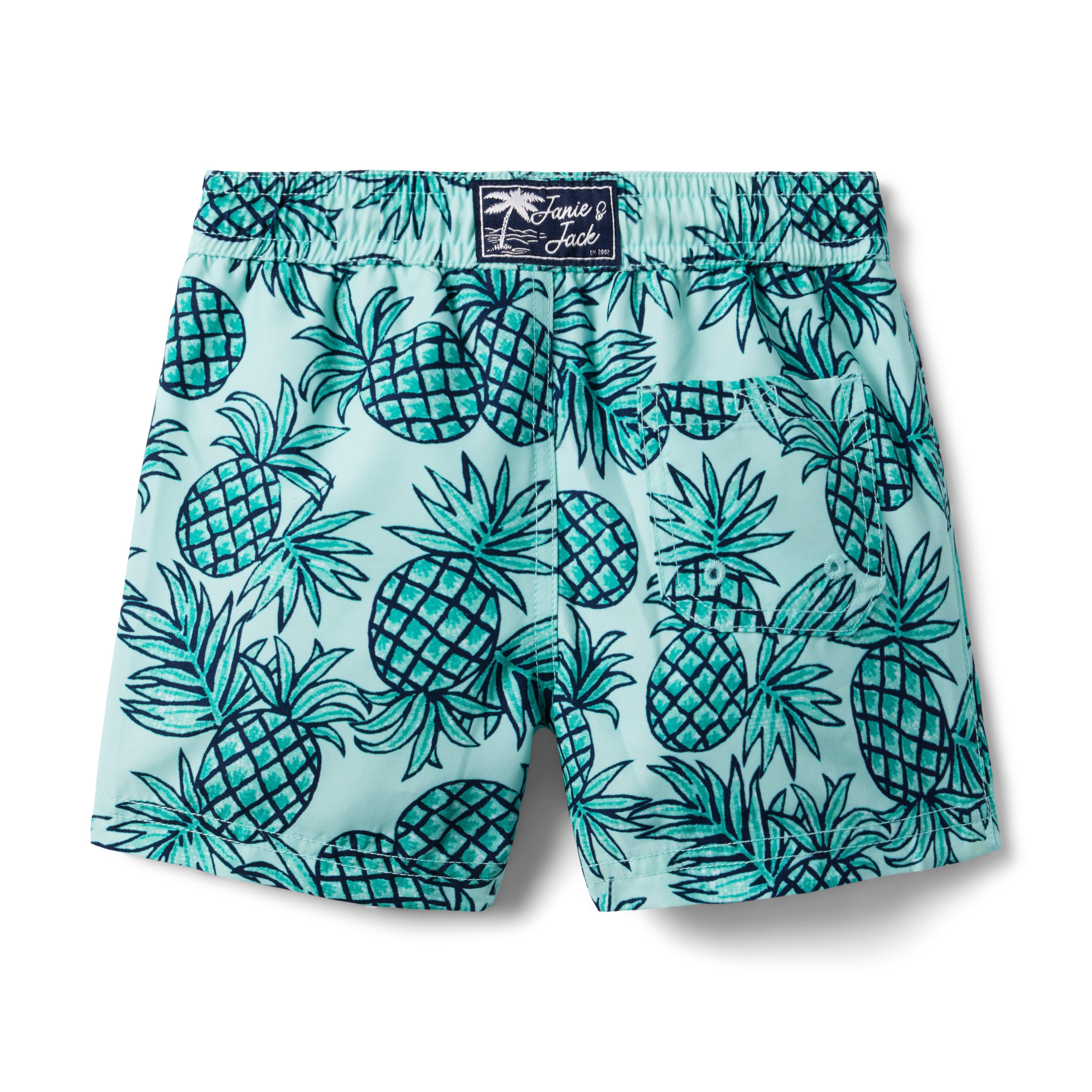 Recycled Pineapple Swim Trunk image number 1