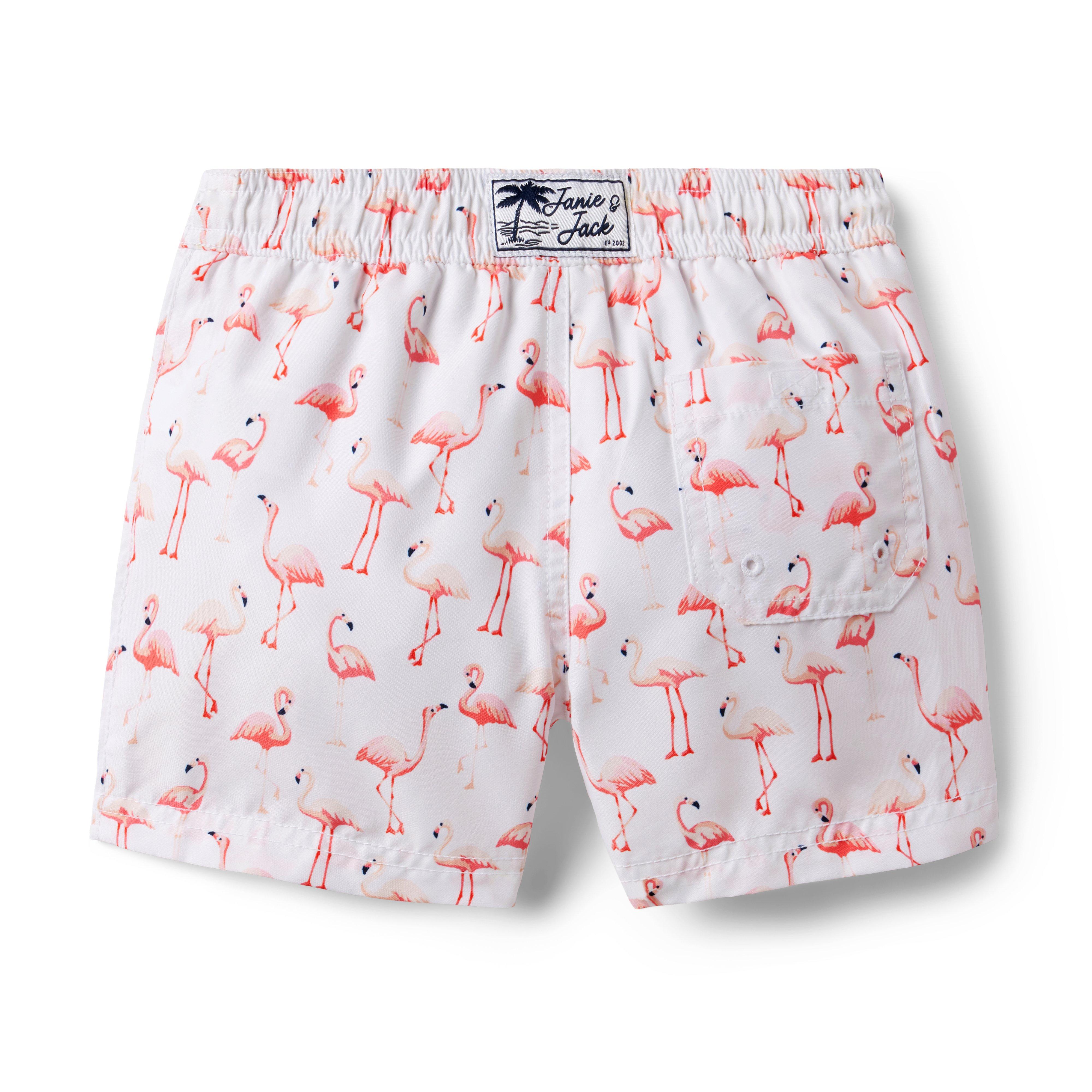 Recycled Flamingo Swim Trunk image number 2