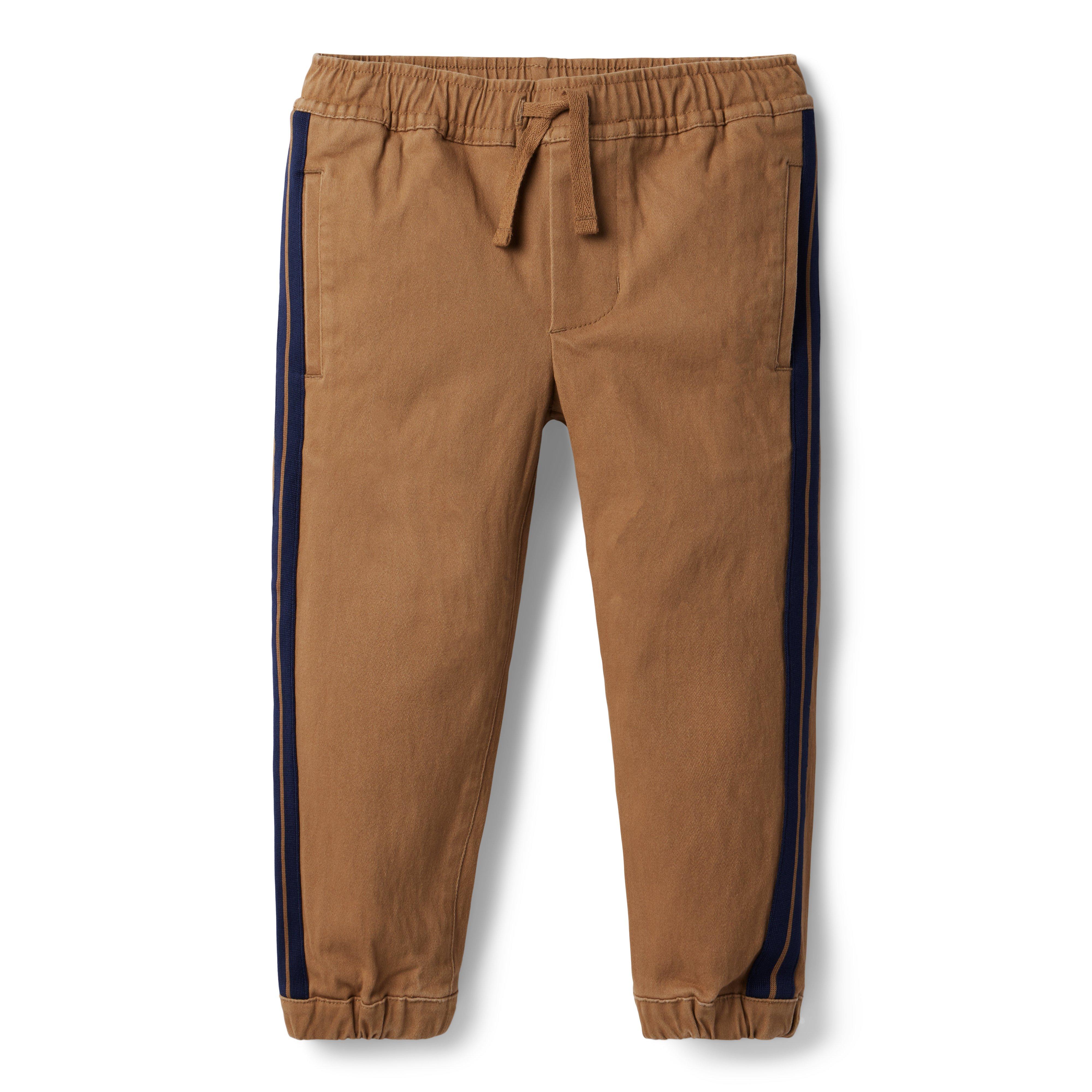 Side Stripe Twill Jogger image number 0