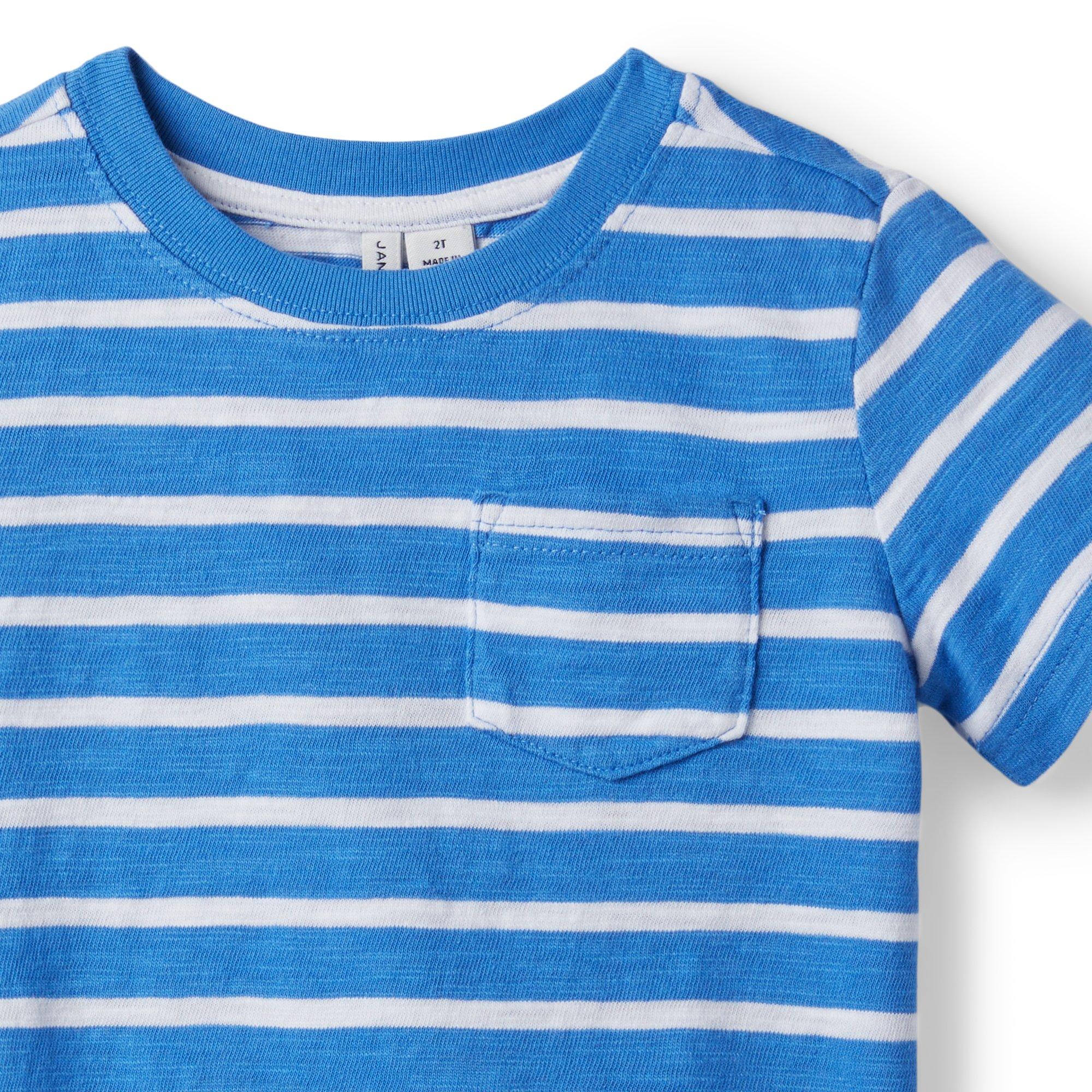 The Striped Slub Tee image number 1