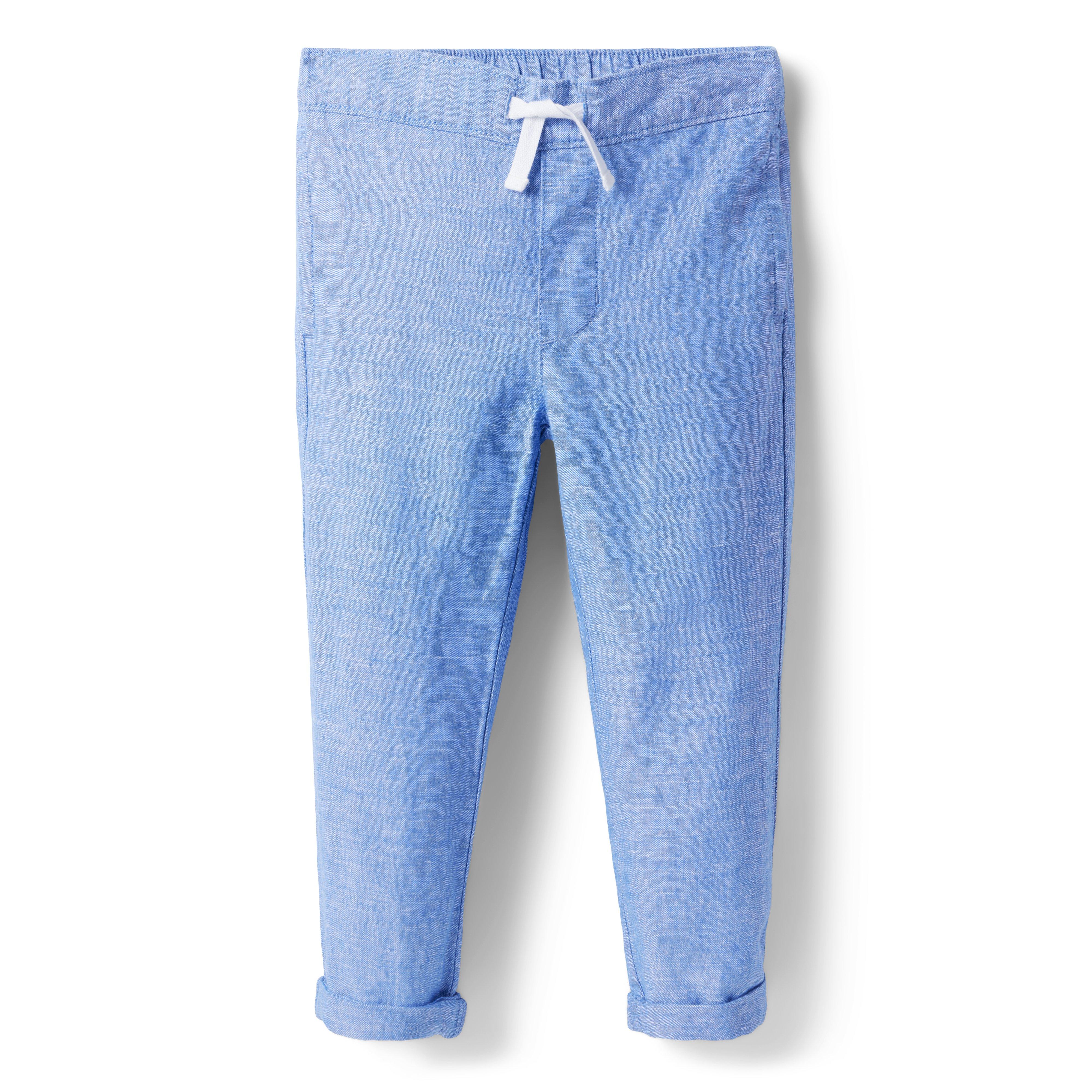 Linen-Cotton Pull-On Pant image number 0