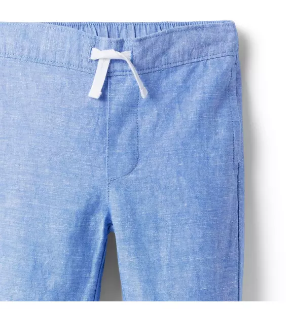 Linen-Cotton Pull-On Pant image number 2