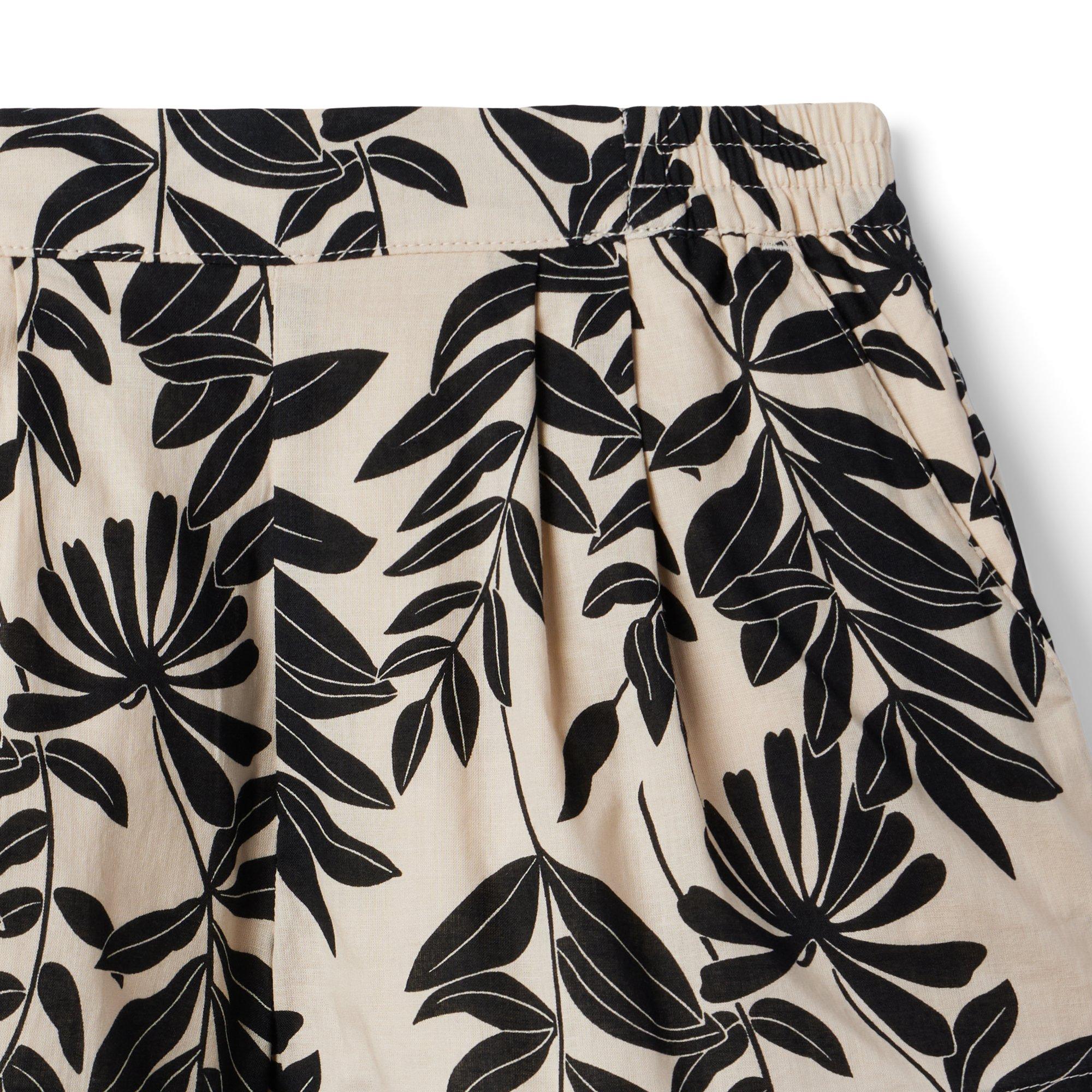 Palm Floral Pull-On Short image number 3