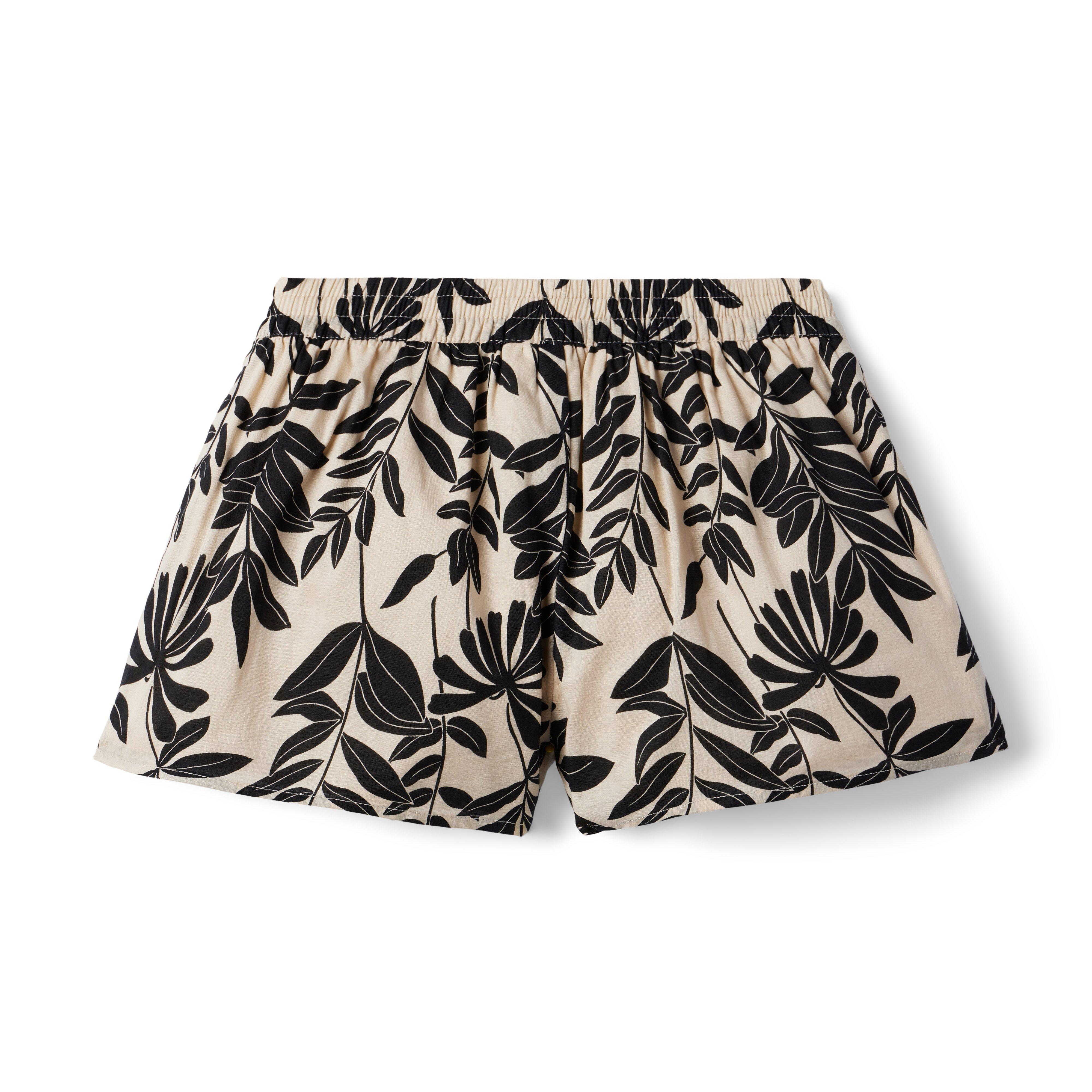 Palm Floral Pull-On Short image number 2
