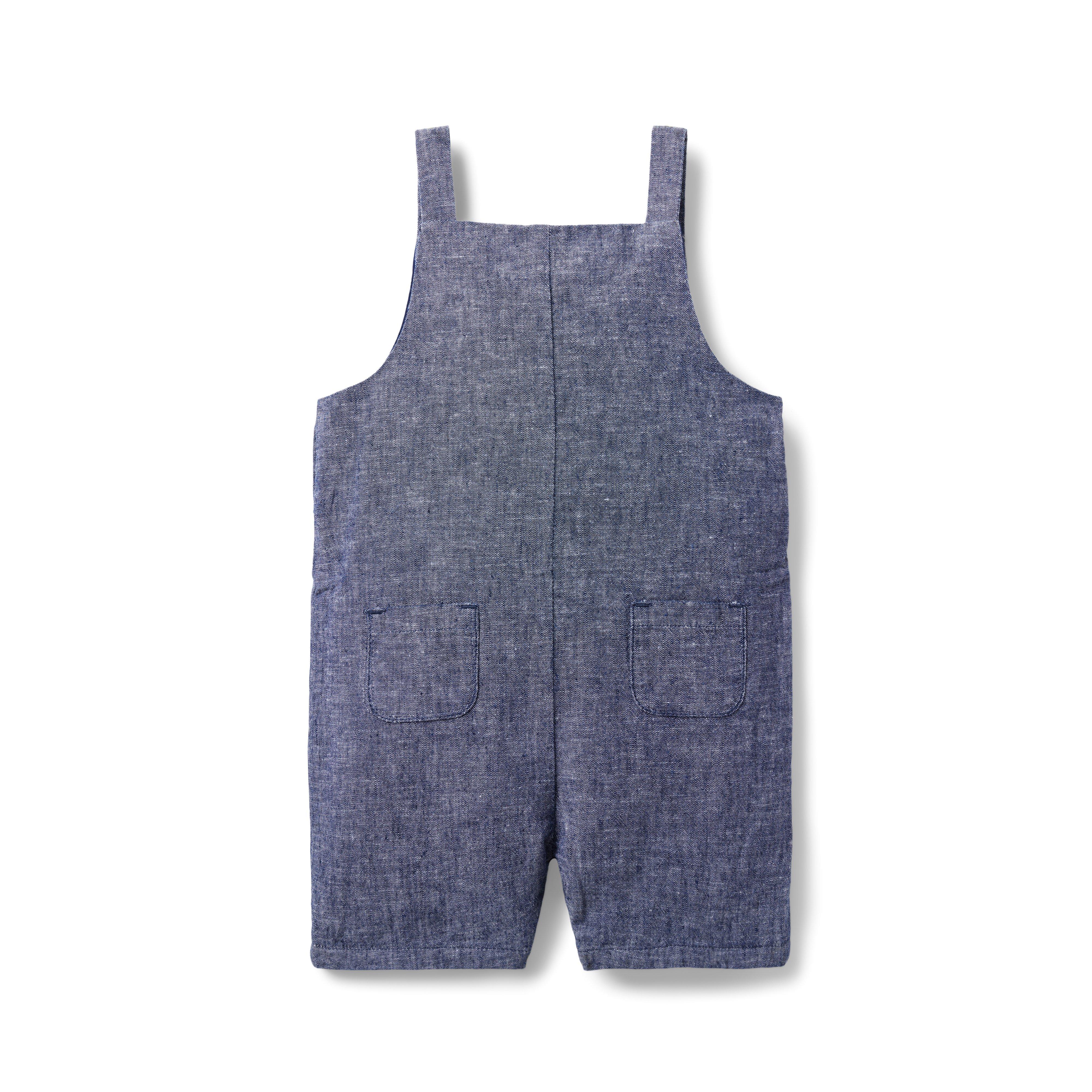 Baby Linen-Cotton Overall image number 1