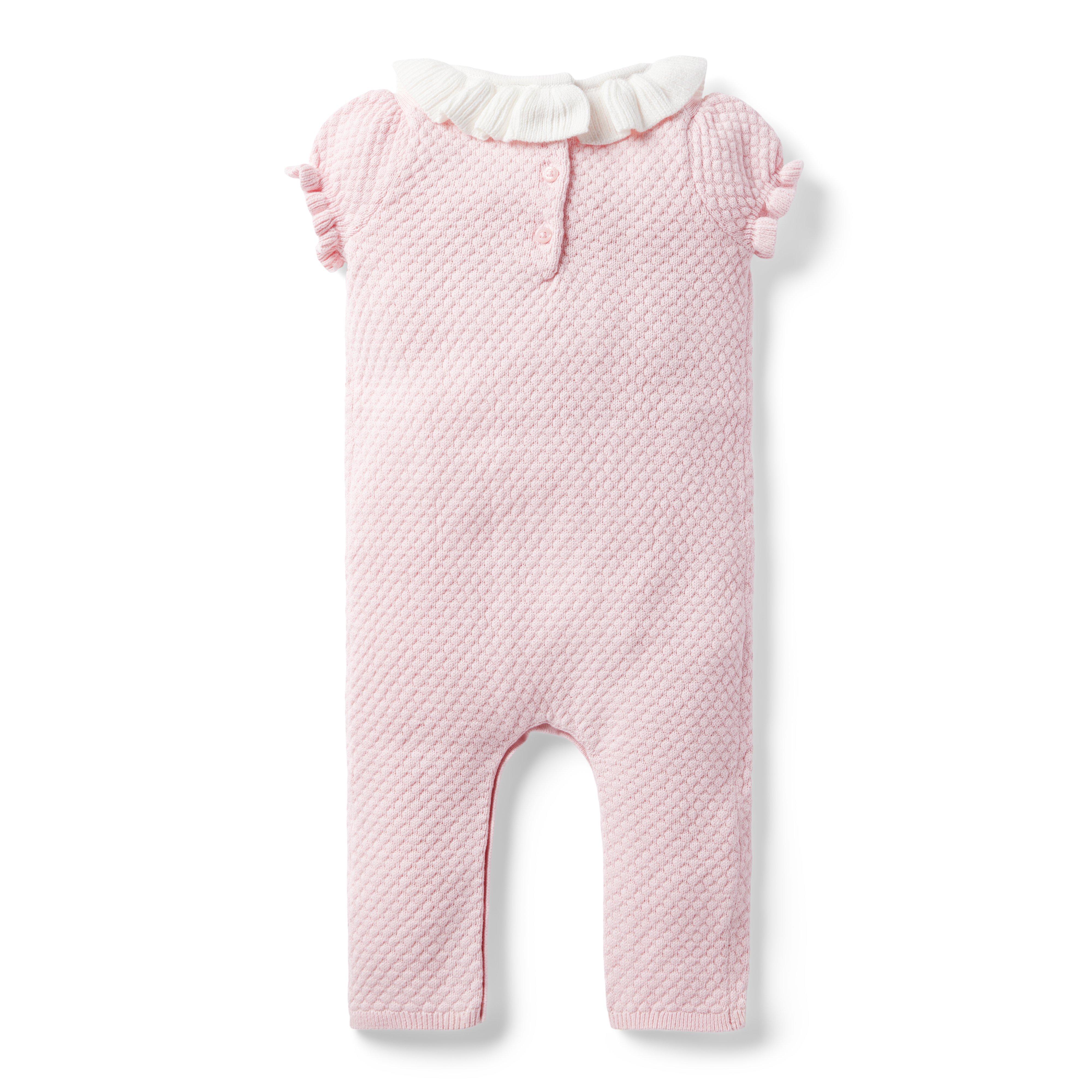 Baby Ruffle Collar Sweater One-Piece image number 1