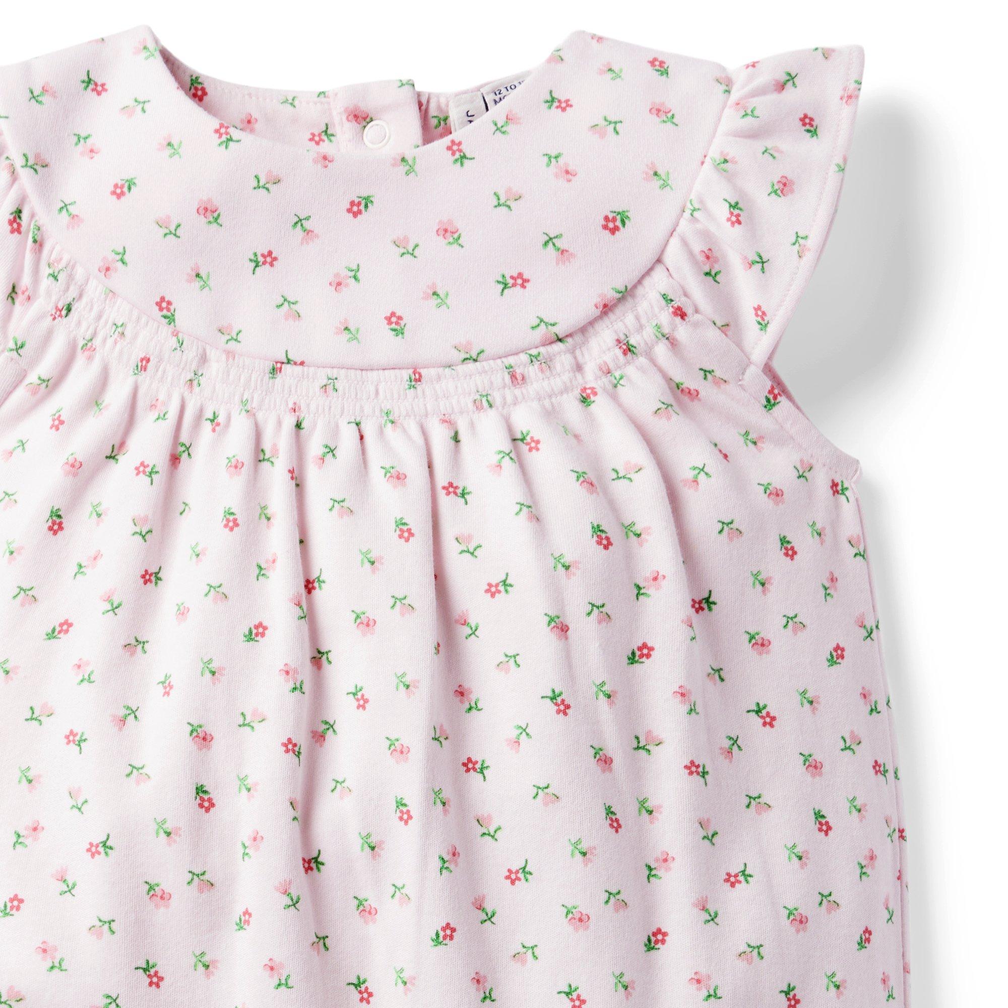 Baby Ditsy Floral Romper image number 3