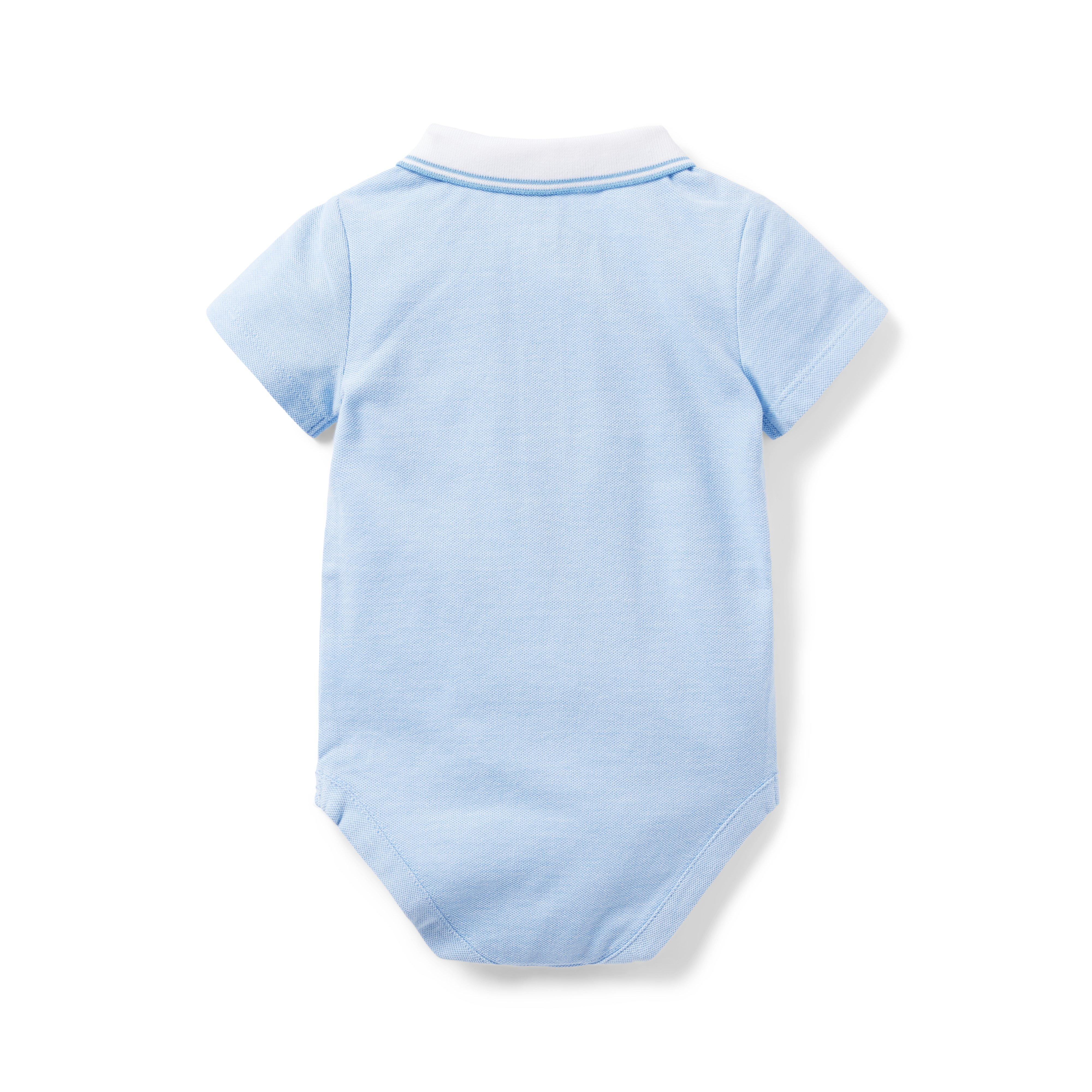 Baby Bunny Pique Polo Bodysuit image number 1