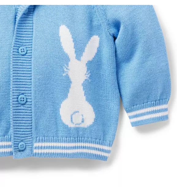 Baby Bunny Shawl Collar Cardigan image number 3