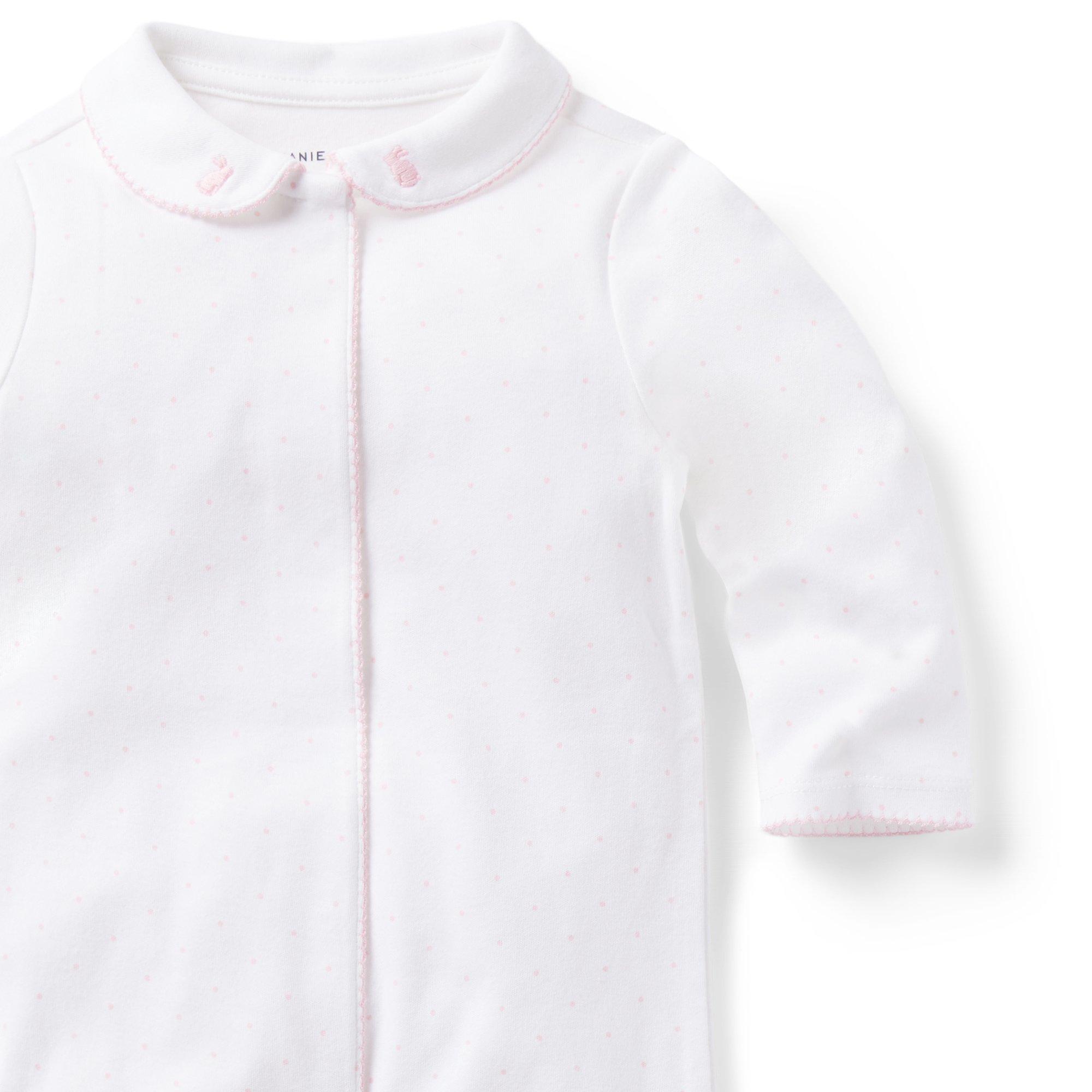Baby Bunny Collar Dot One-Piece image number 2