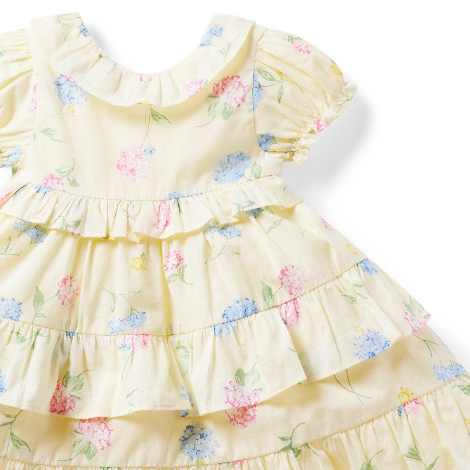 Baby Floral Tiered Ruffle Dress image number 5