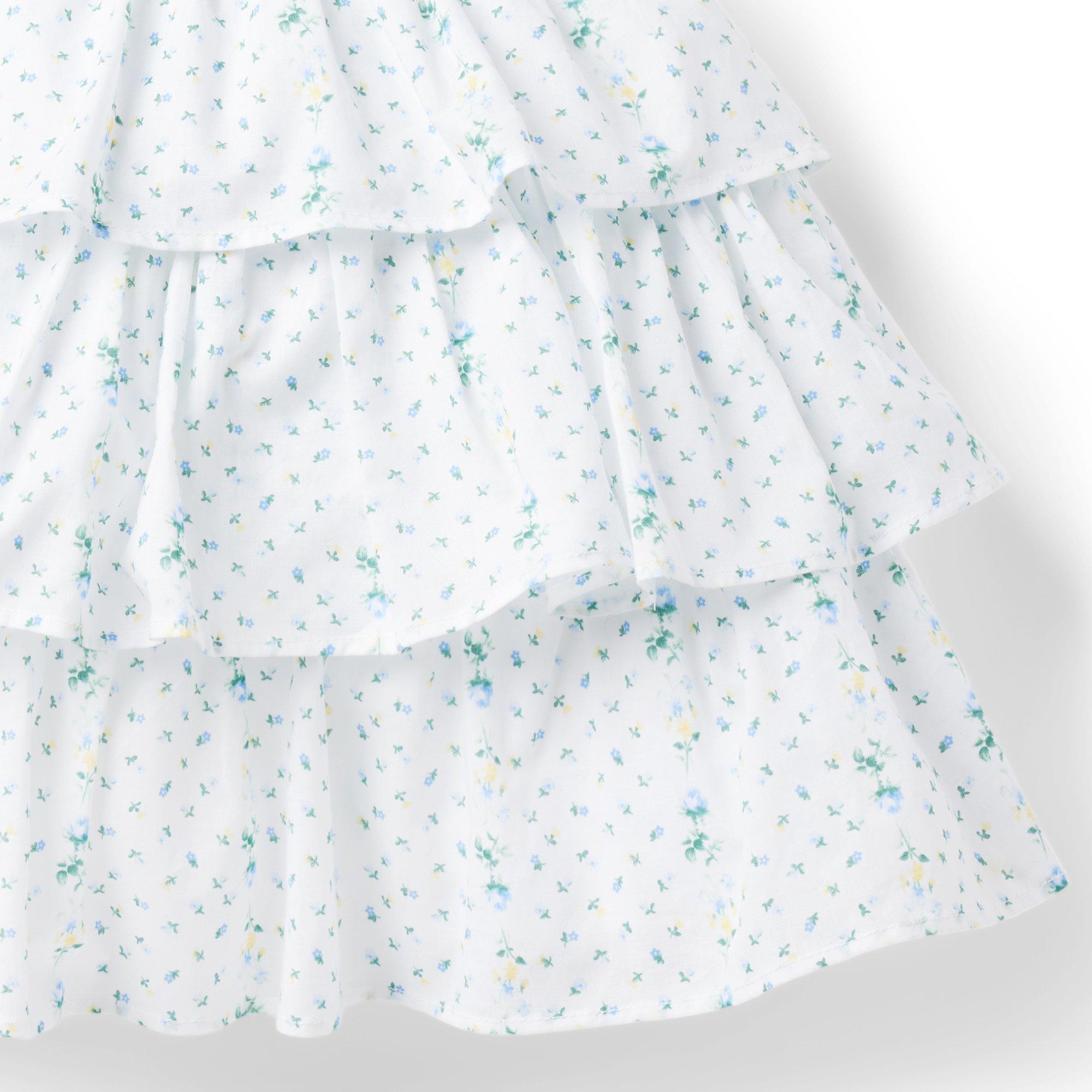 Baby Floral Tiered Ruffle Dress image number 4