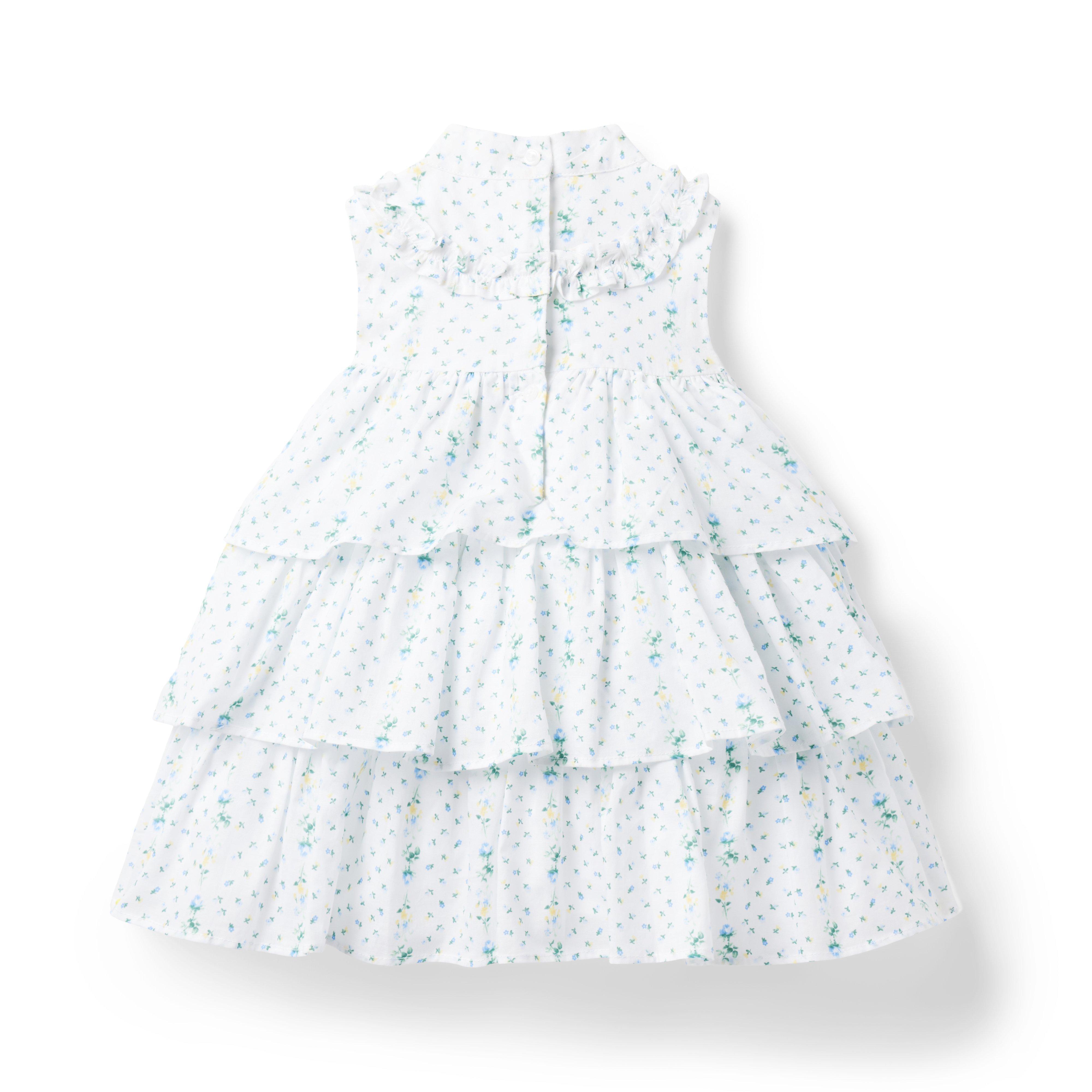Baby Floral Tiered Ruffle Dress image number 1
