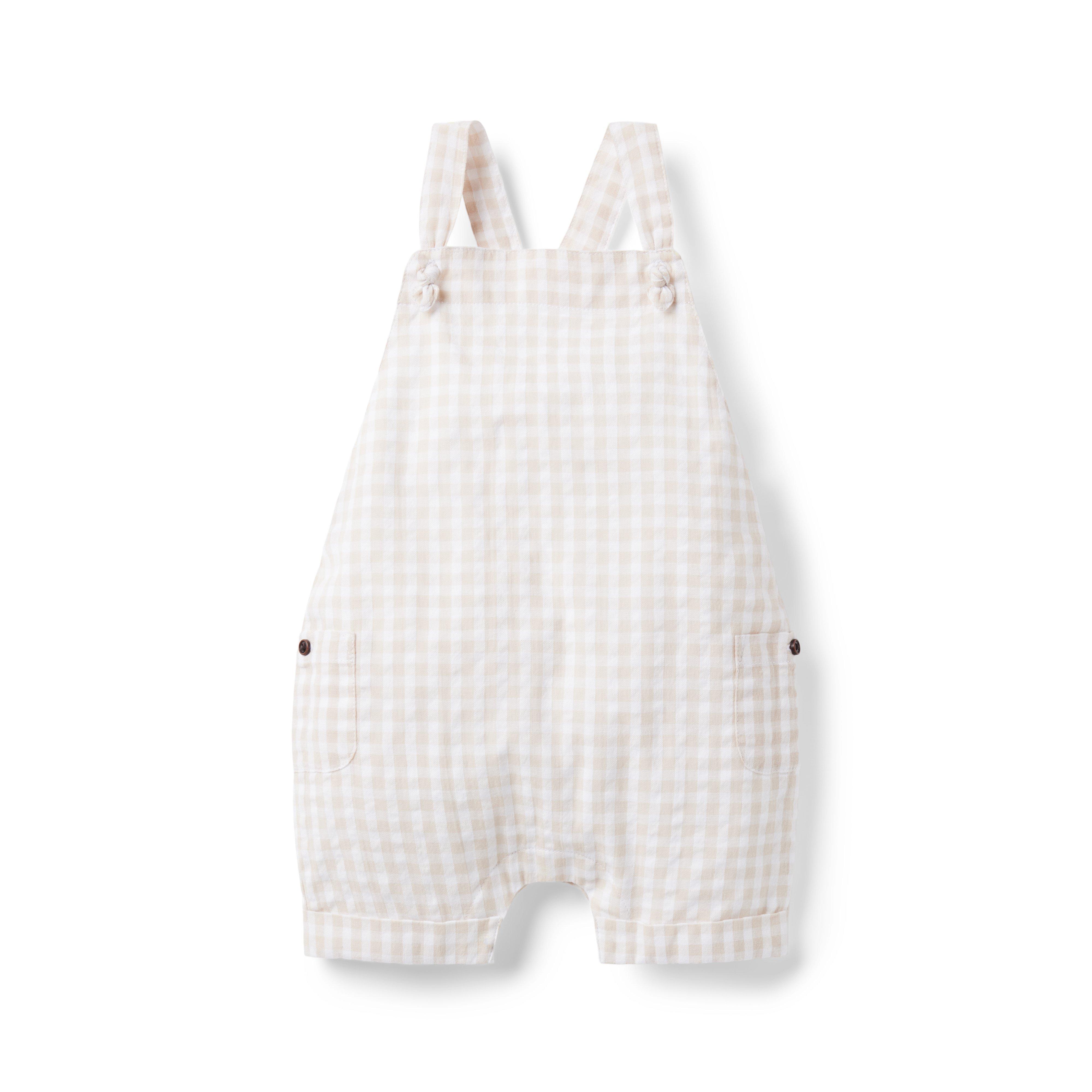 Baby Gingham Overall image number 0