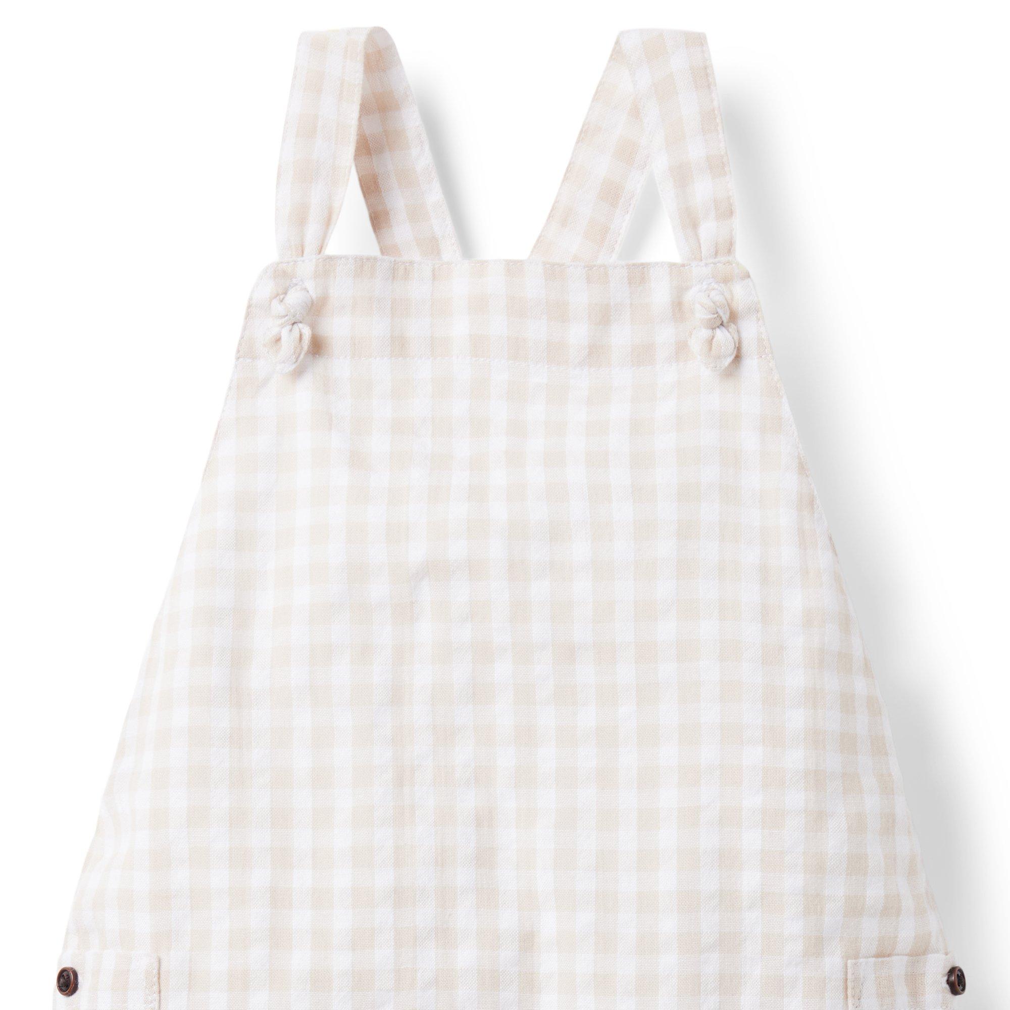 Baby Gingham Overall image number 2