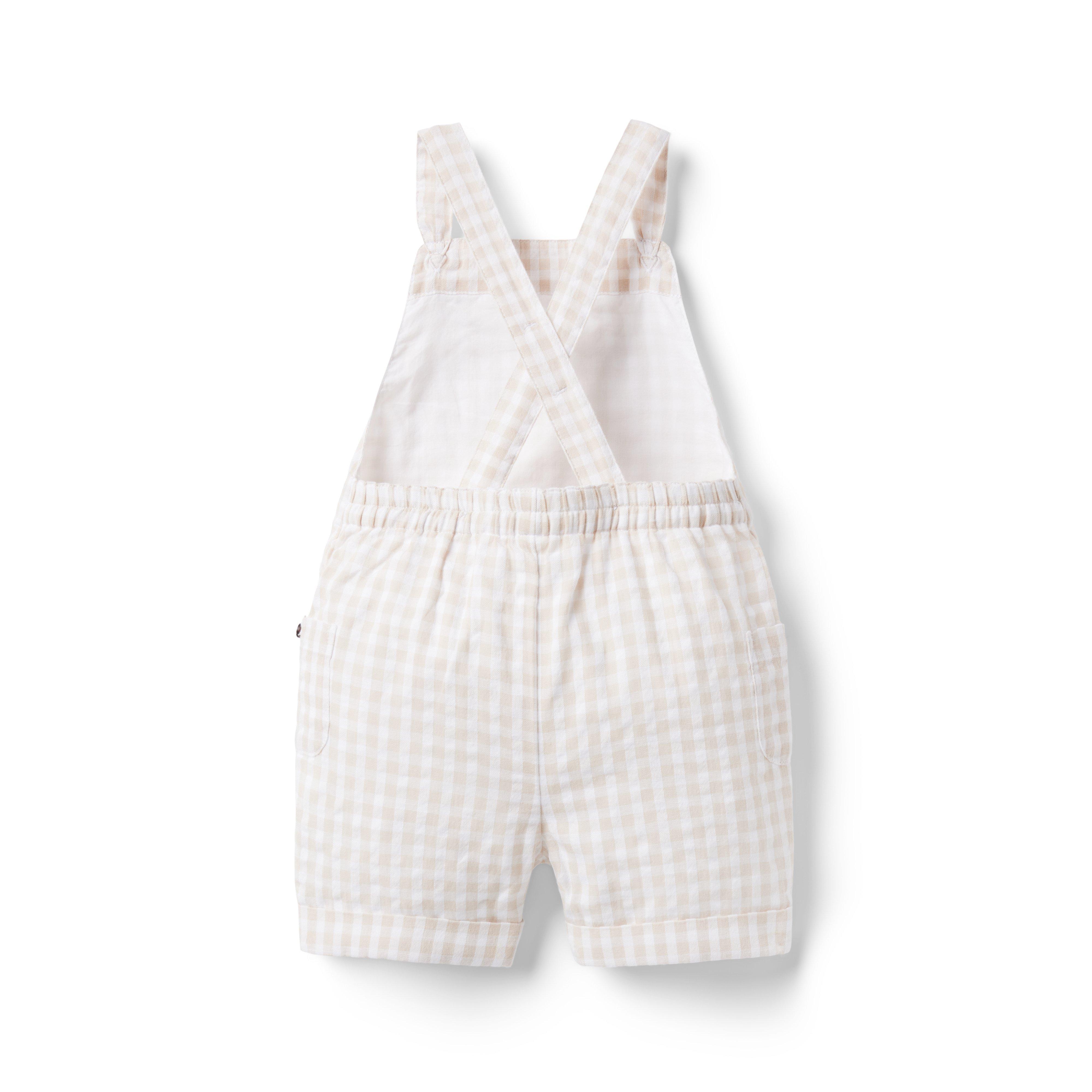 Baby Gingham Overall image number 1