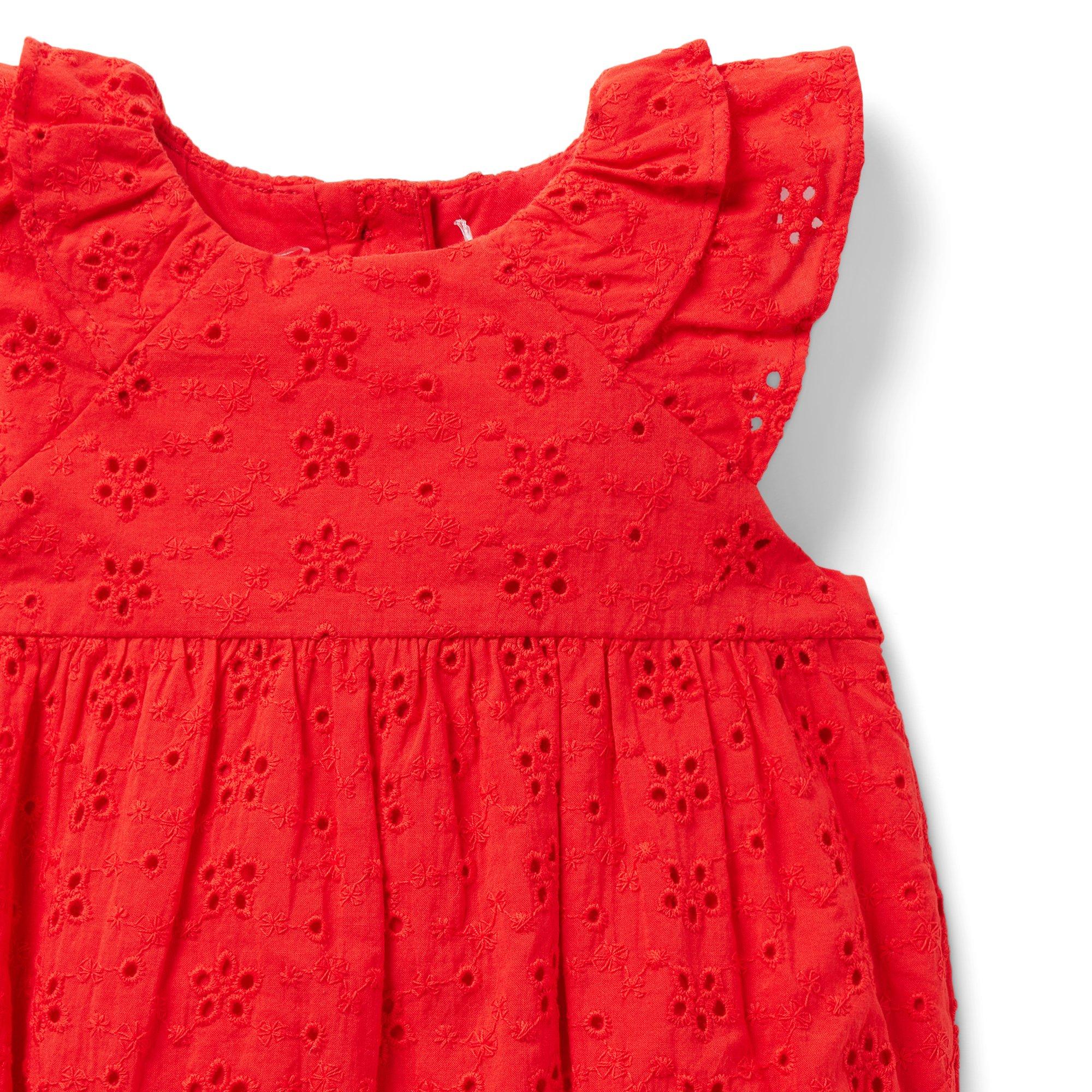 Baby Eyelet Romper image number 1