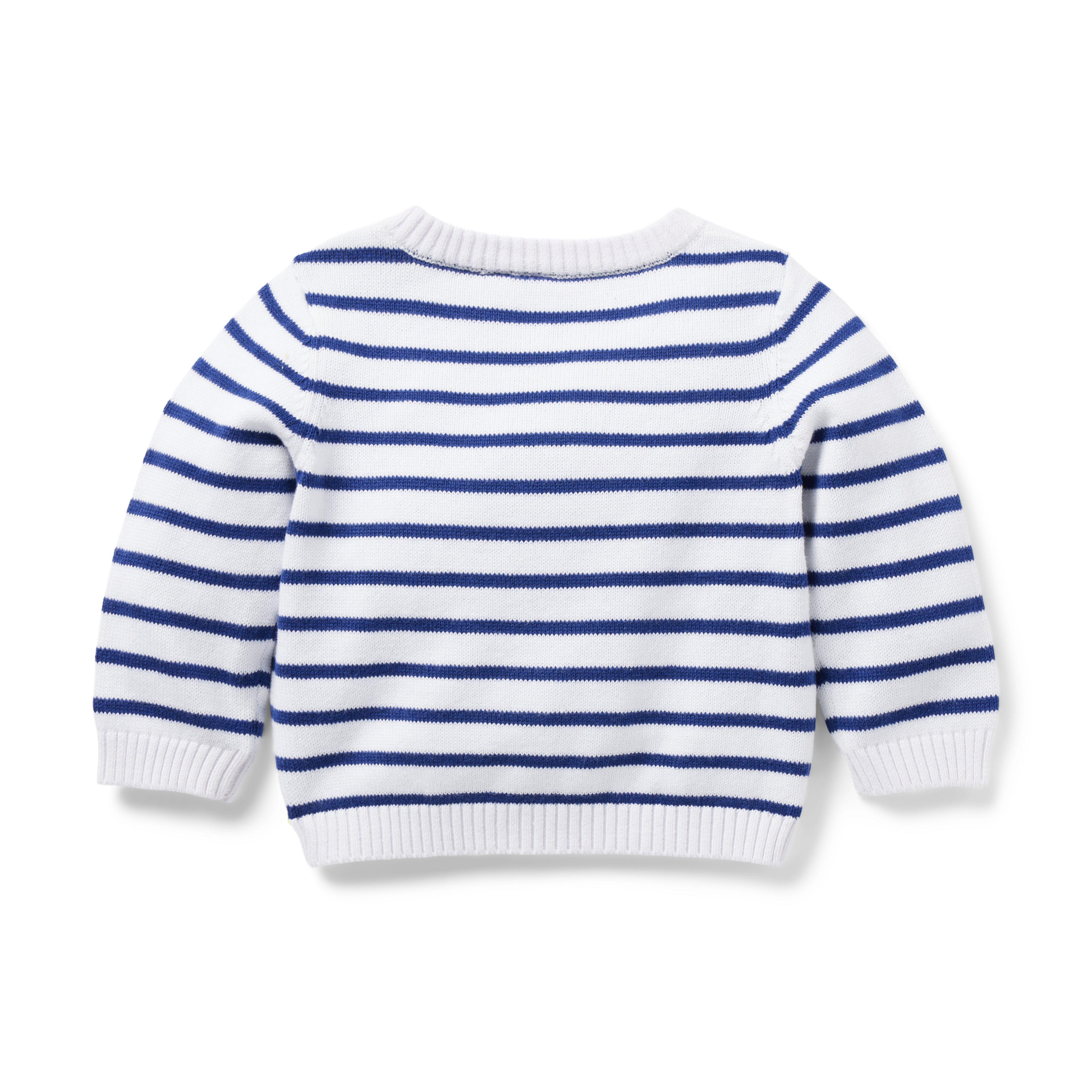 Baby Lobster Striped Sweater image number 1