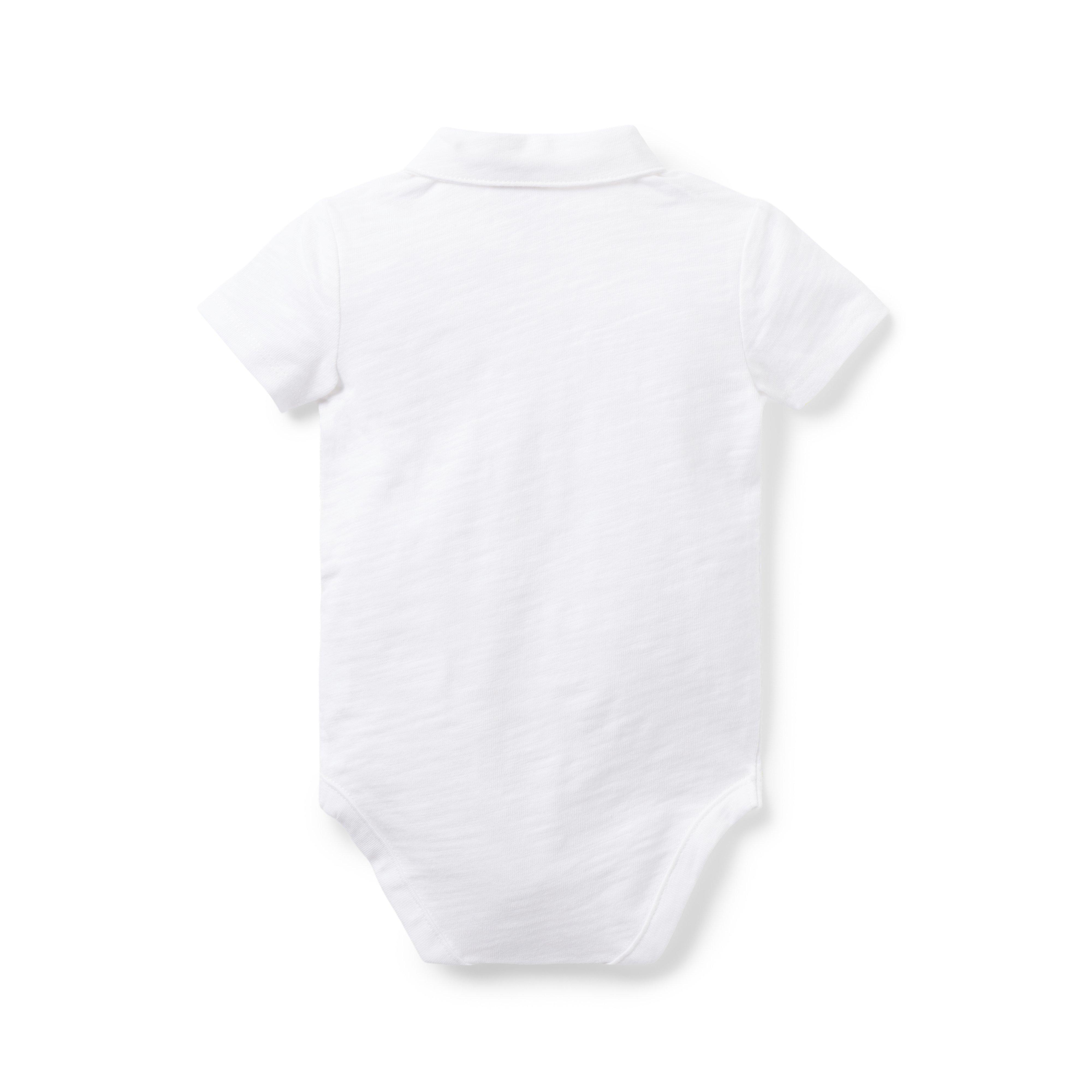 The Slub Polo Baby Bodysuit image number 1