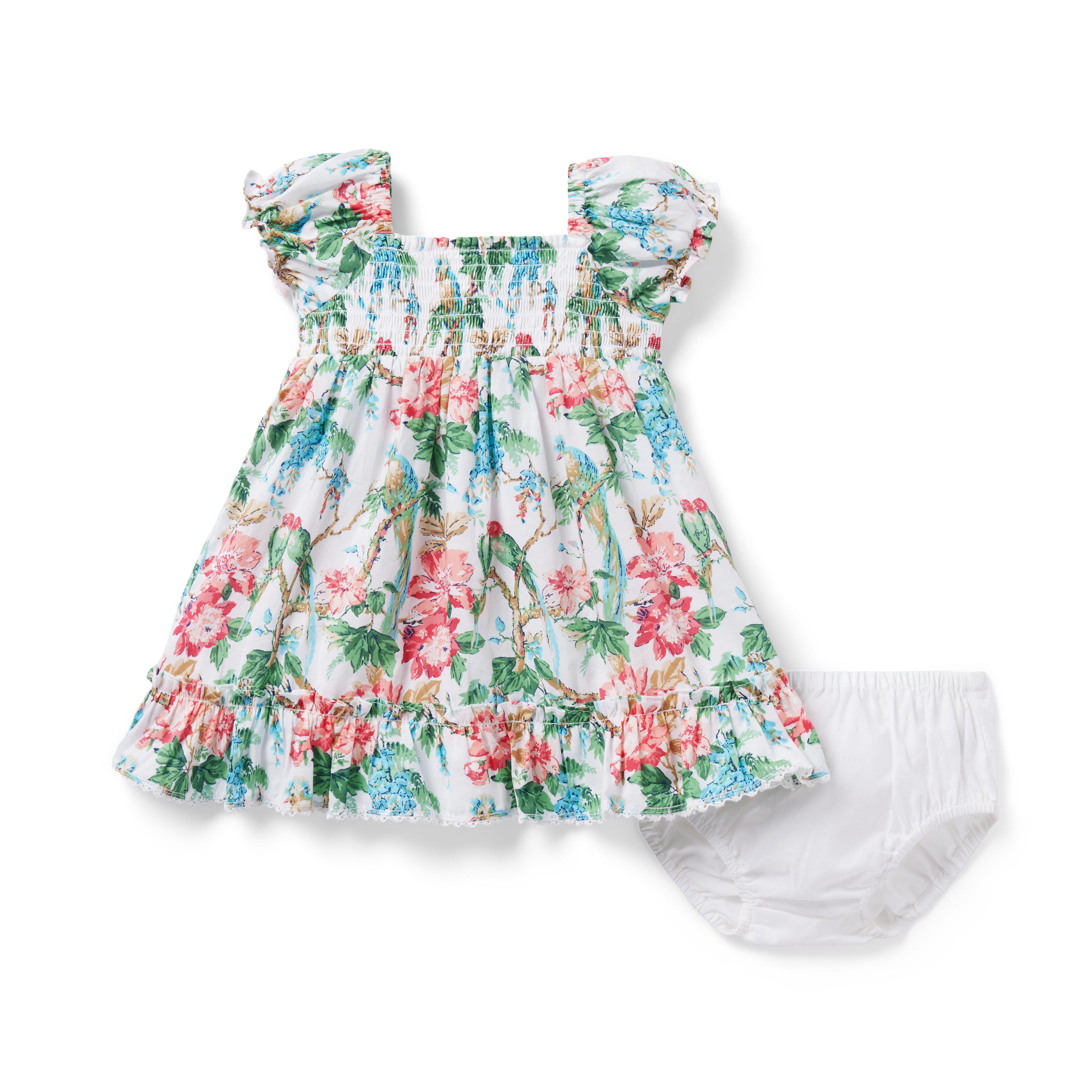 The Abigail Smocked Baby Dress  image number 4