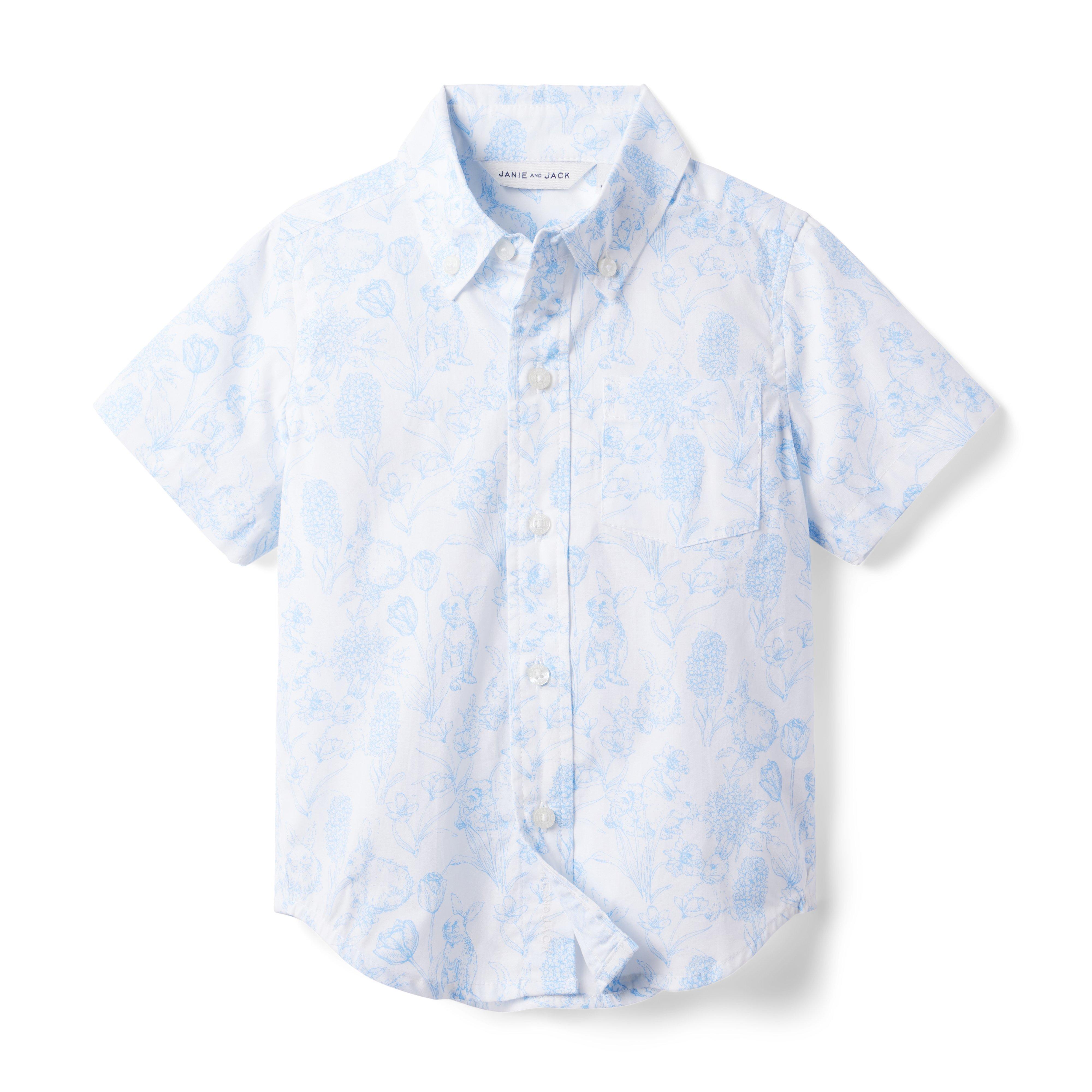 Bunny Toile Poplin Shirt