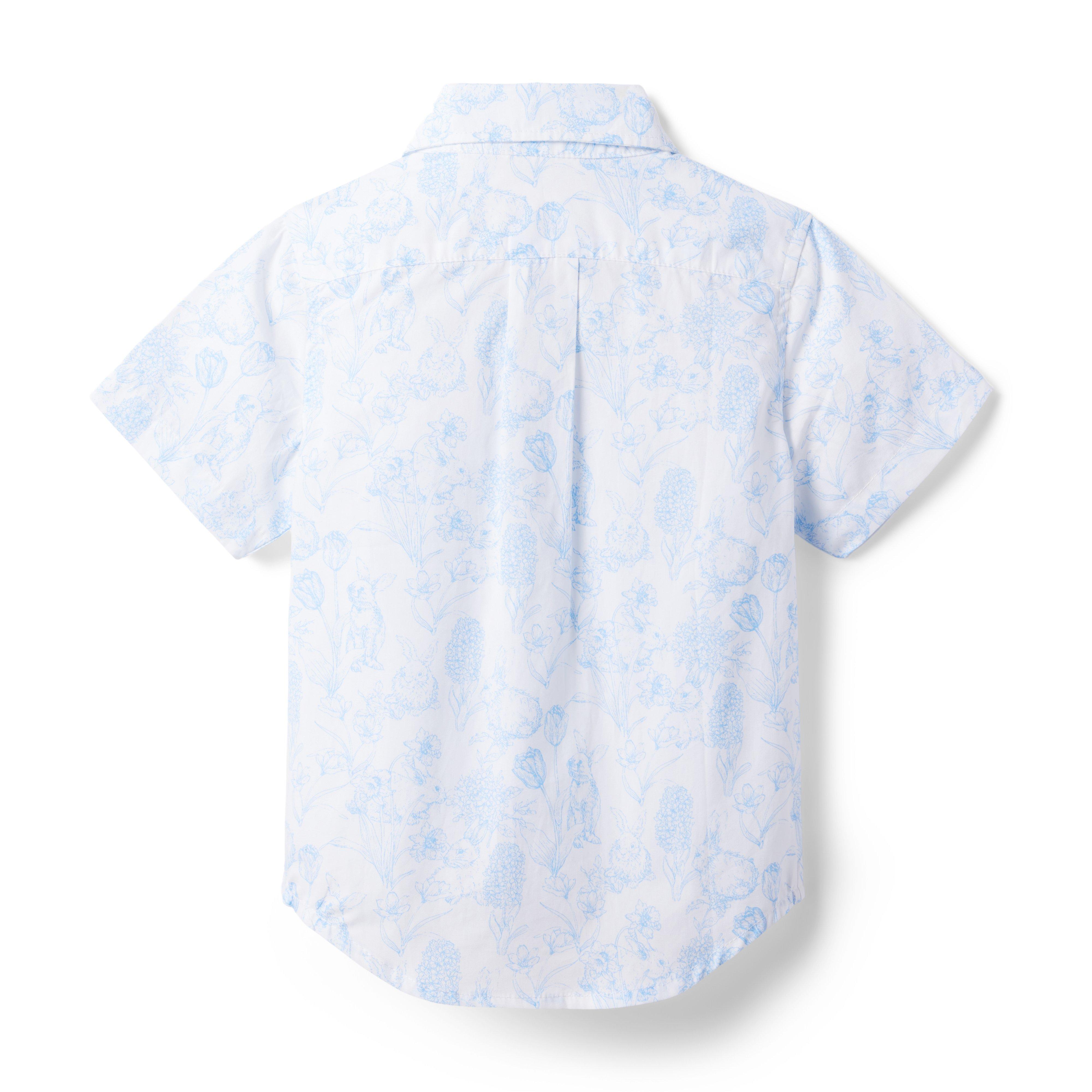 Bunny Toile Poplin Shirt image number 1