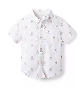 Bunny Poplin Shirt