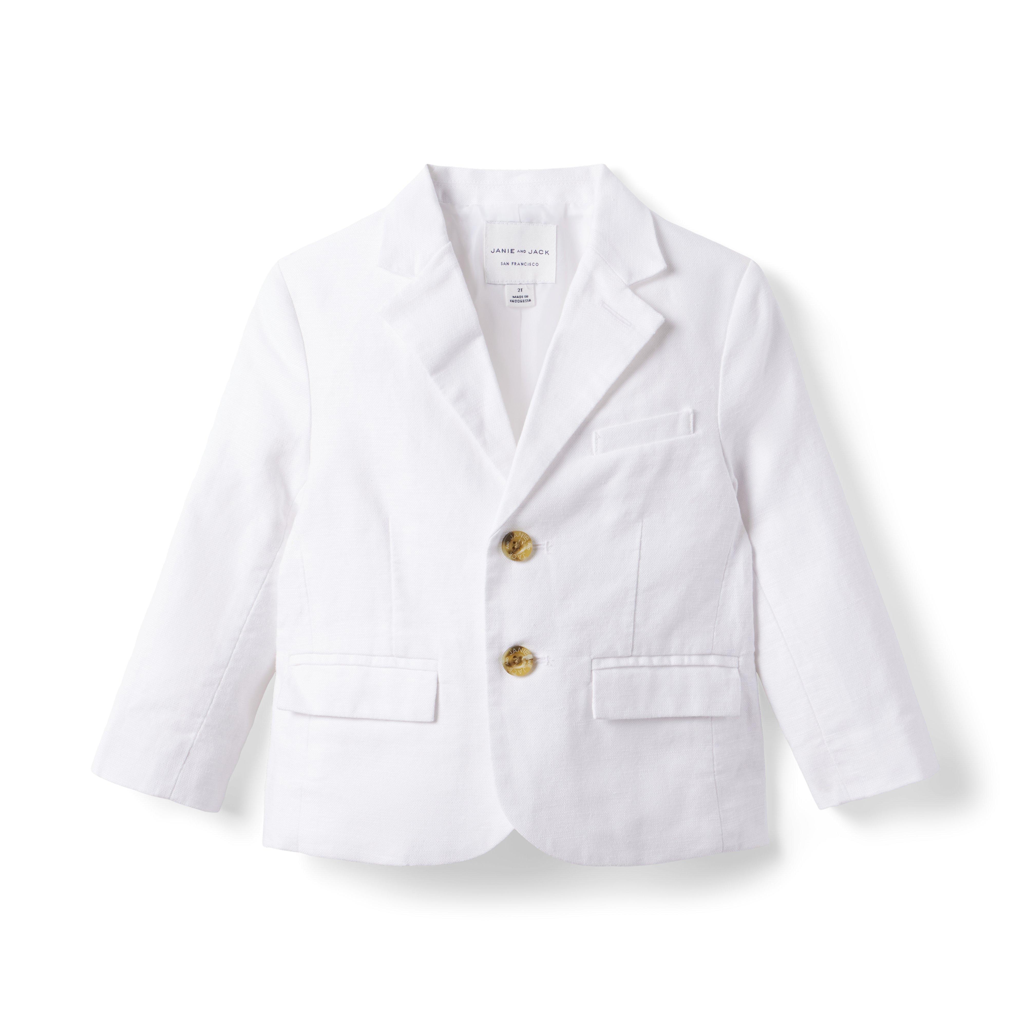 Linen-Cotton Blazer