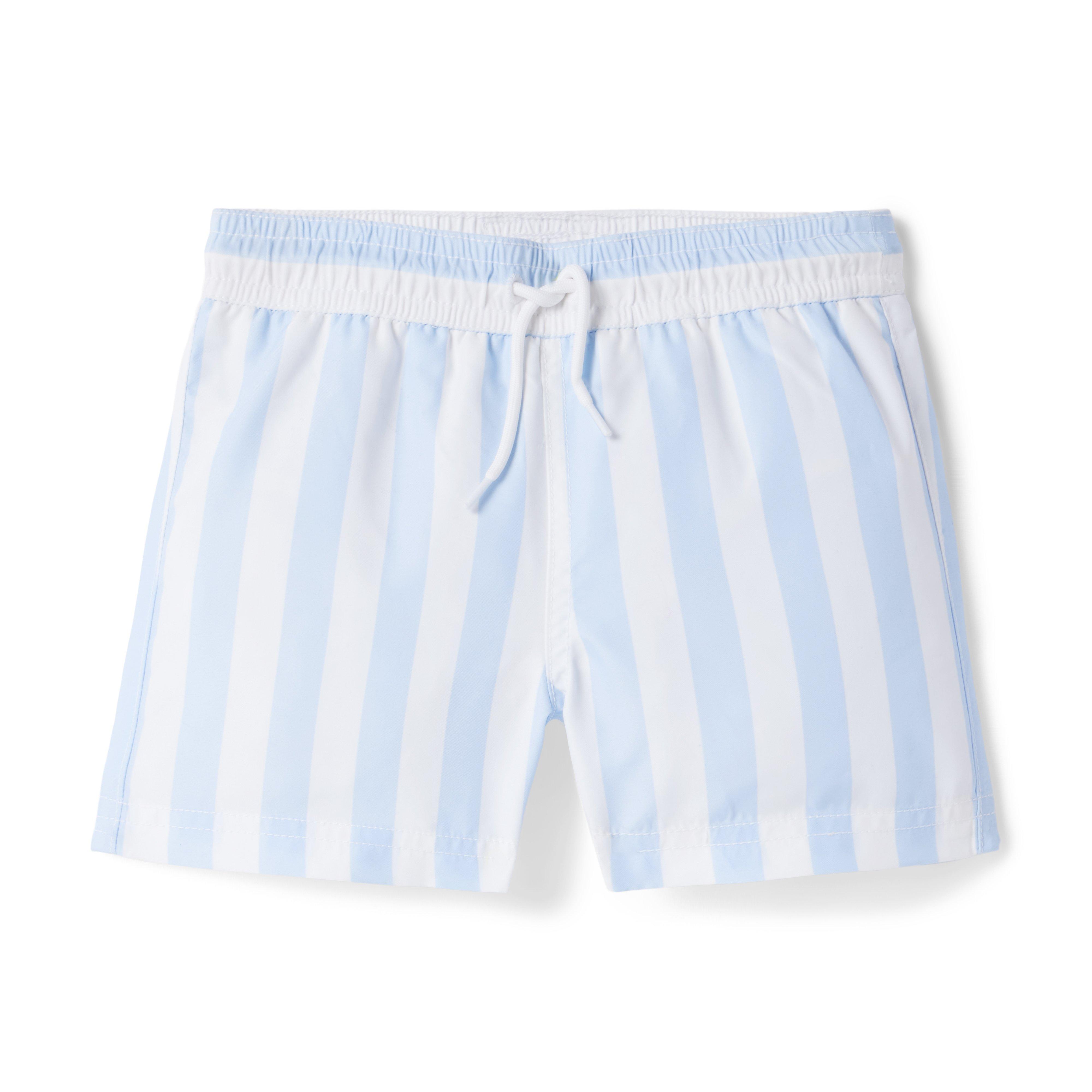 Recycled Striped Swim Trunk image number 0