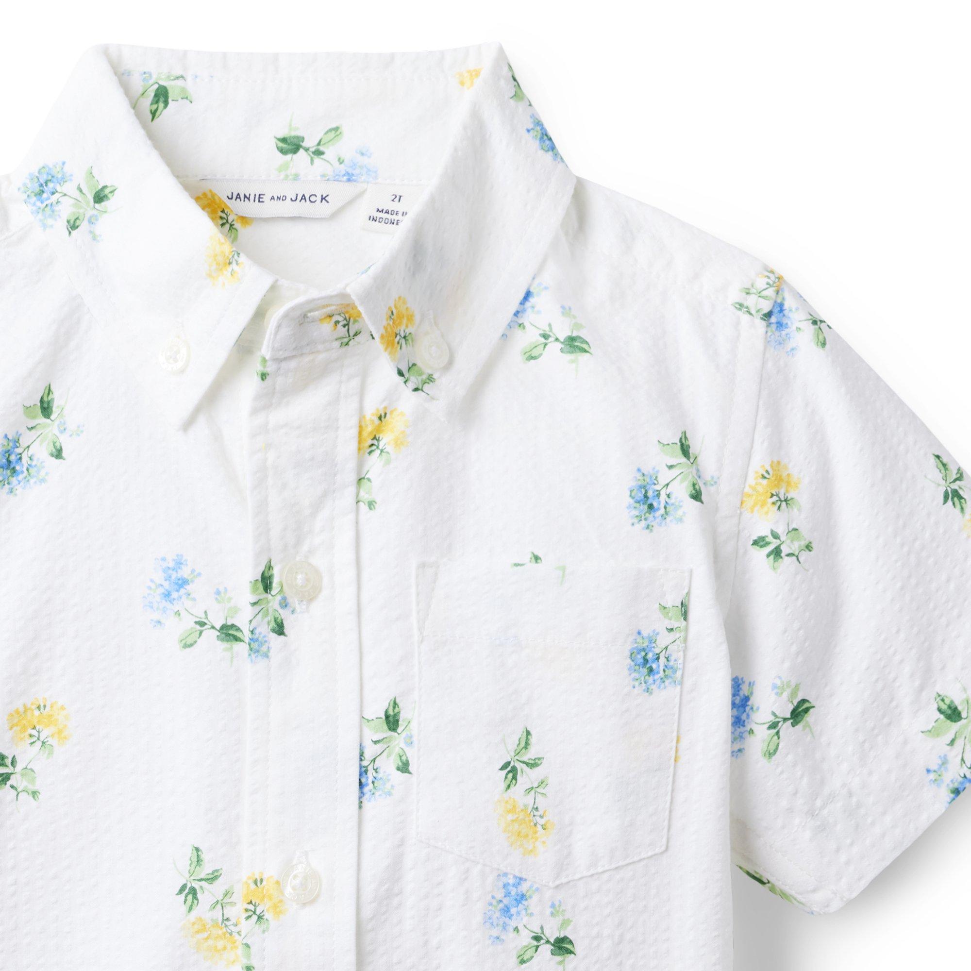 Floral Seersucker Shirt image number 3