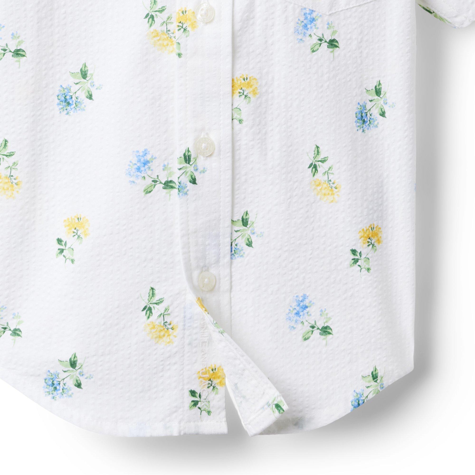 Floral Seersucker Shirt image number 4