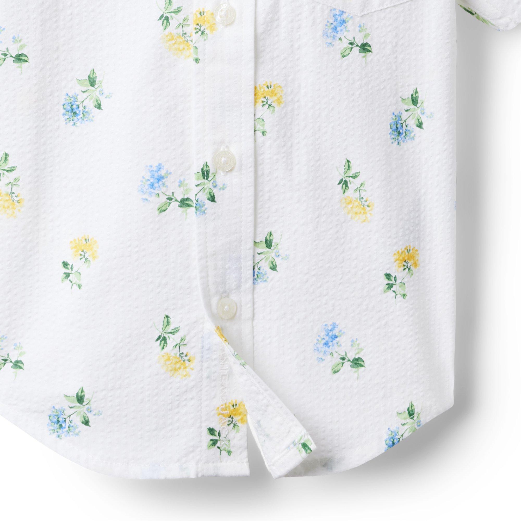 Floral Seersucker Shirt image number 4