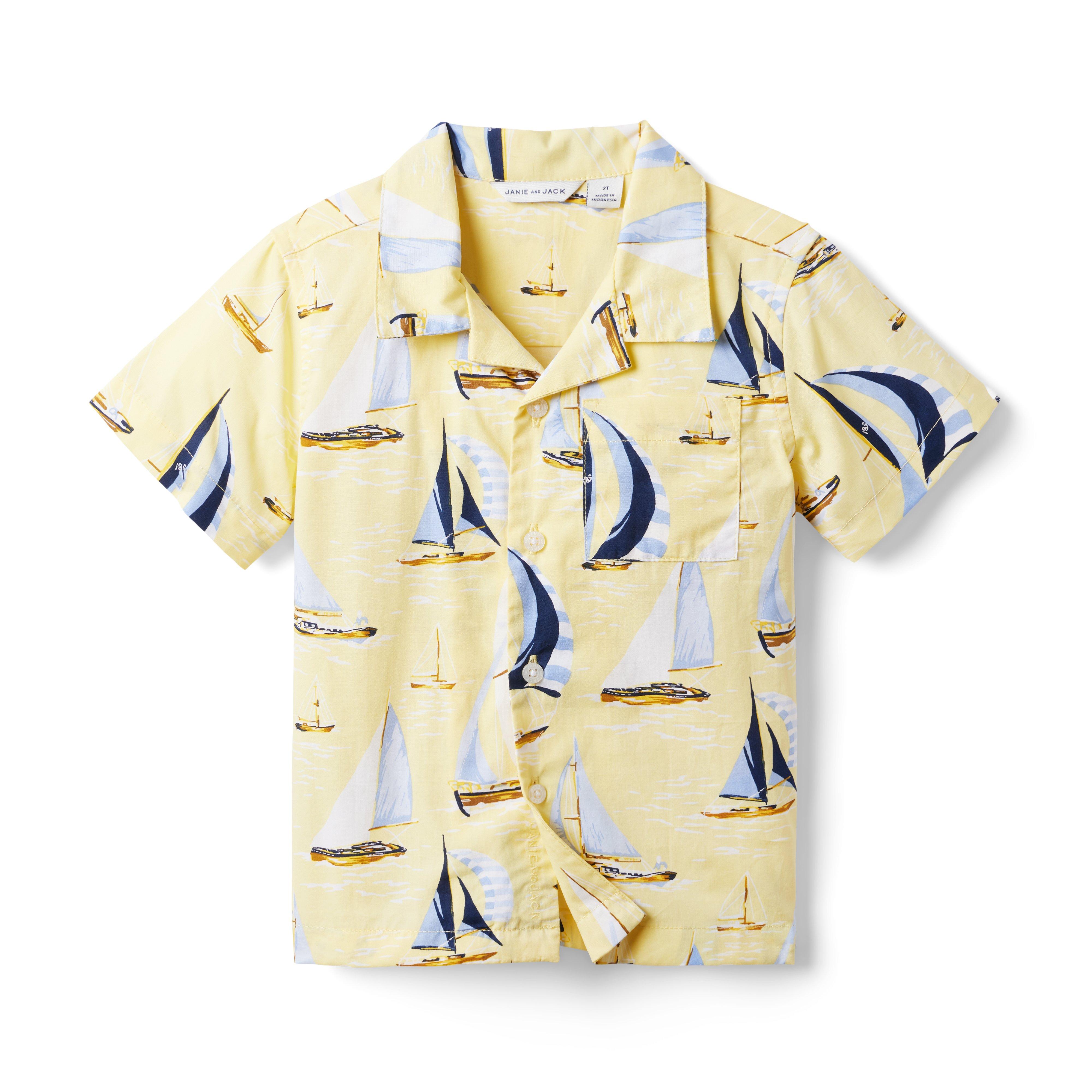 The Sailboat Cabana Shirt image number 0