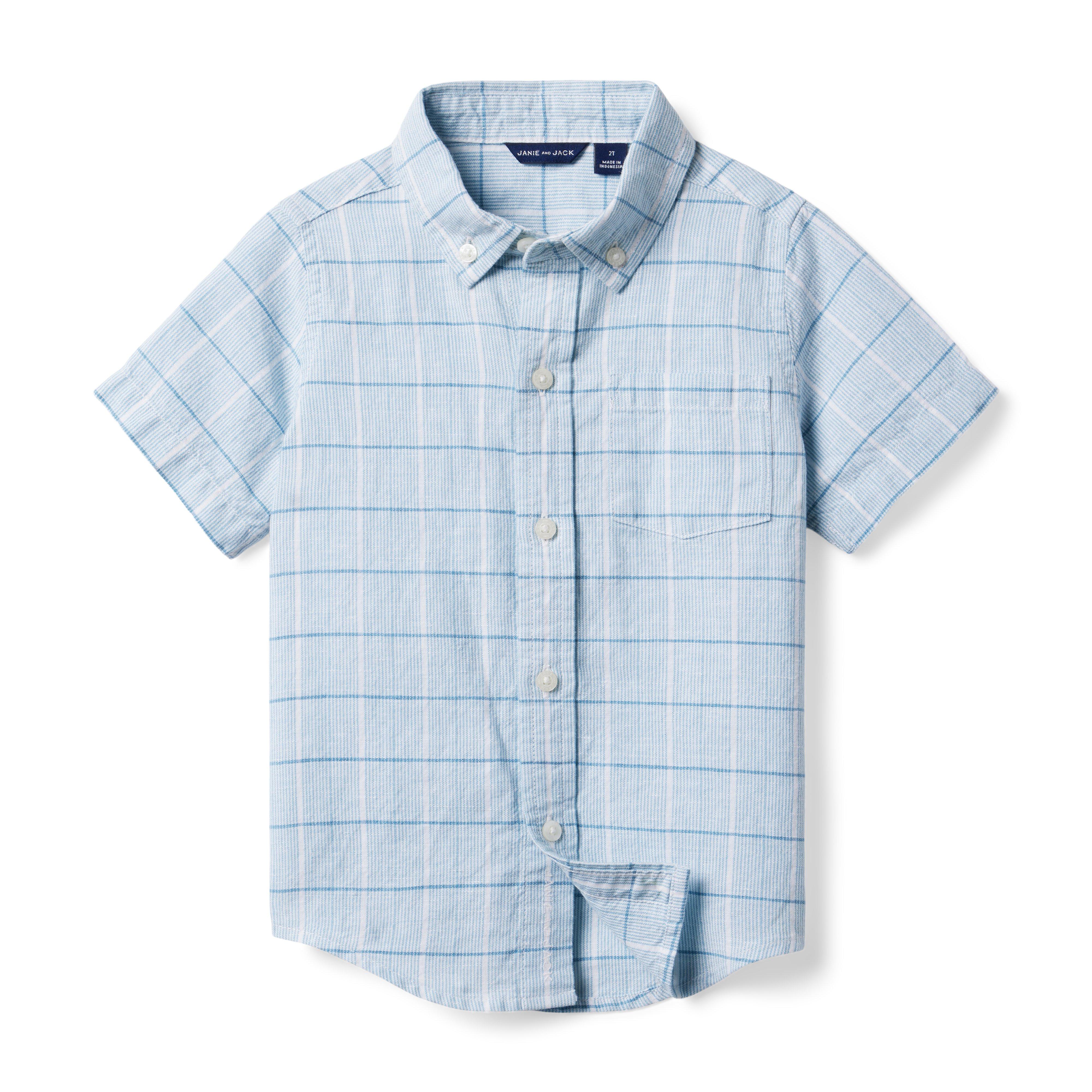 The Plaid Linen-Cotton Shirt