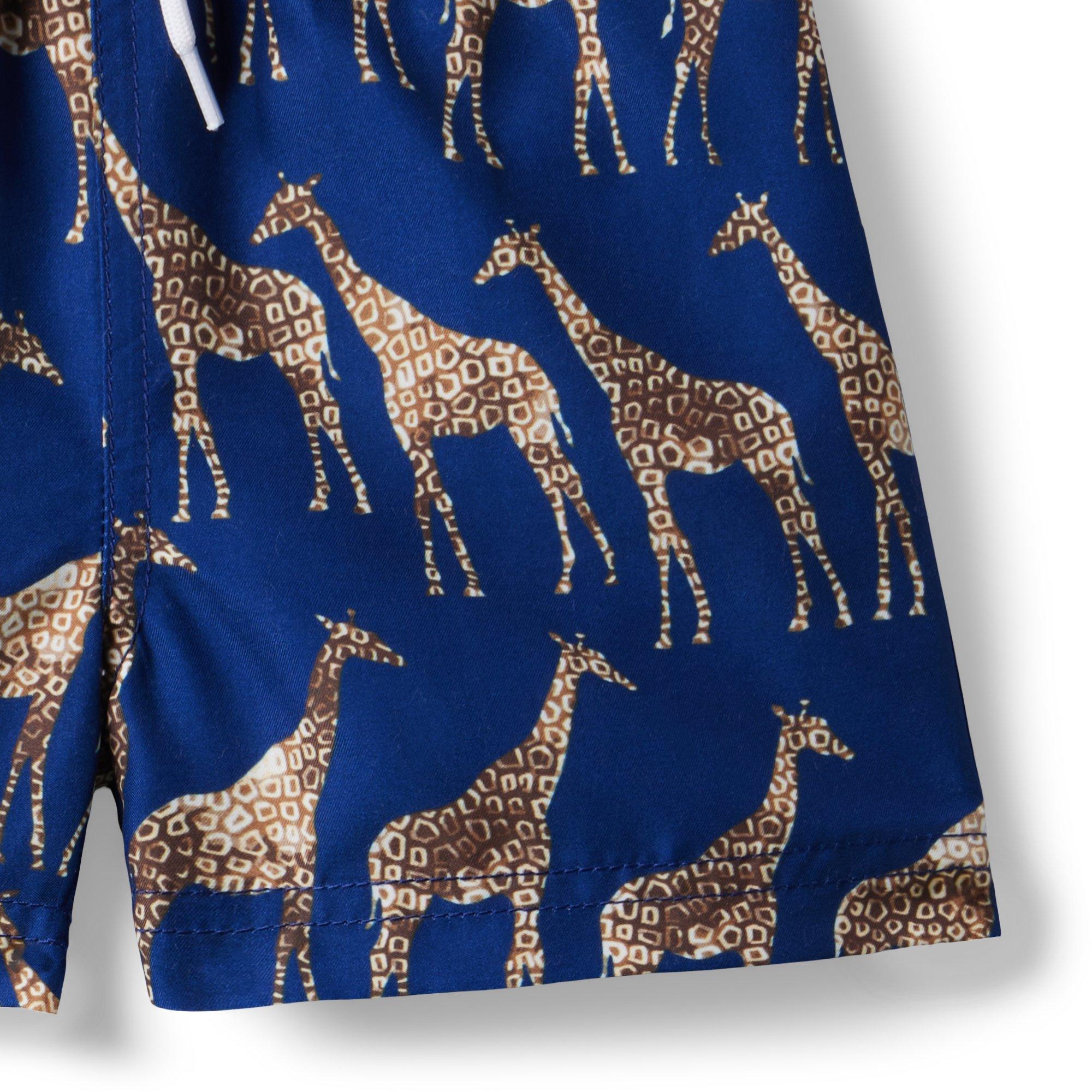 Recycled Giraffe Icon Swim Trunk image number 2