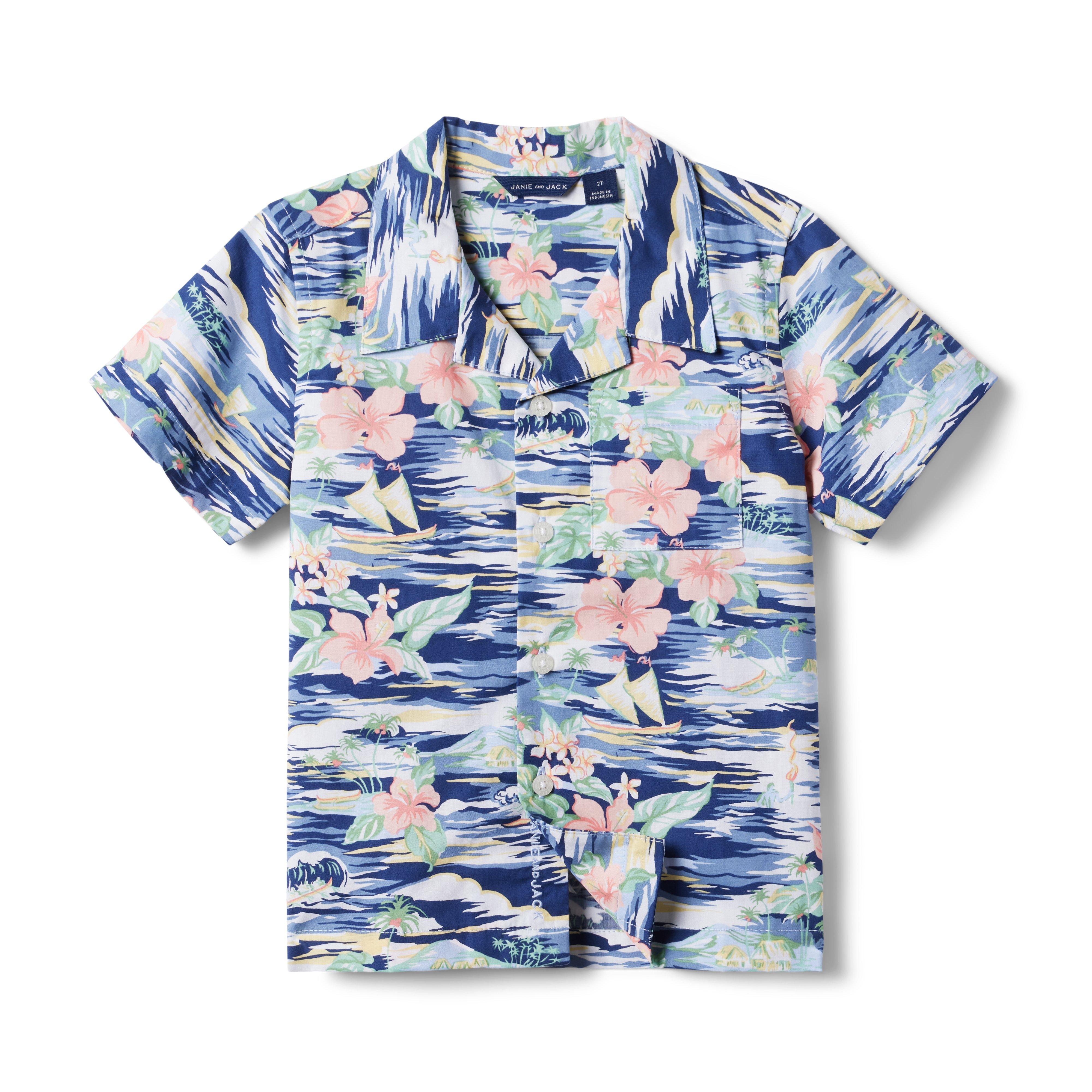 The Island Hibiscus Cabana Shirt image number 0