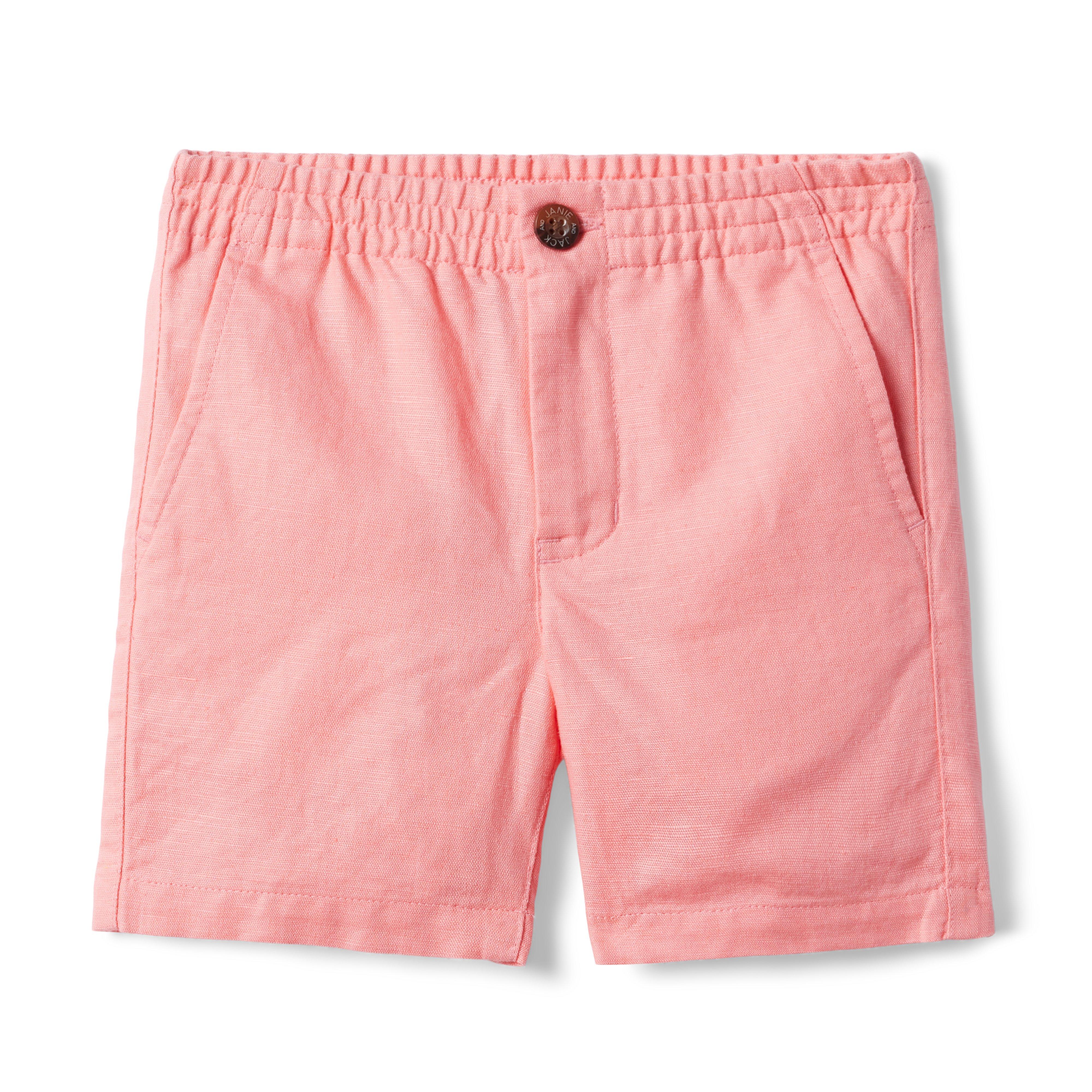 Linen-Cotton Pull-On Short image number 0