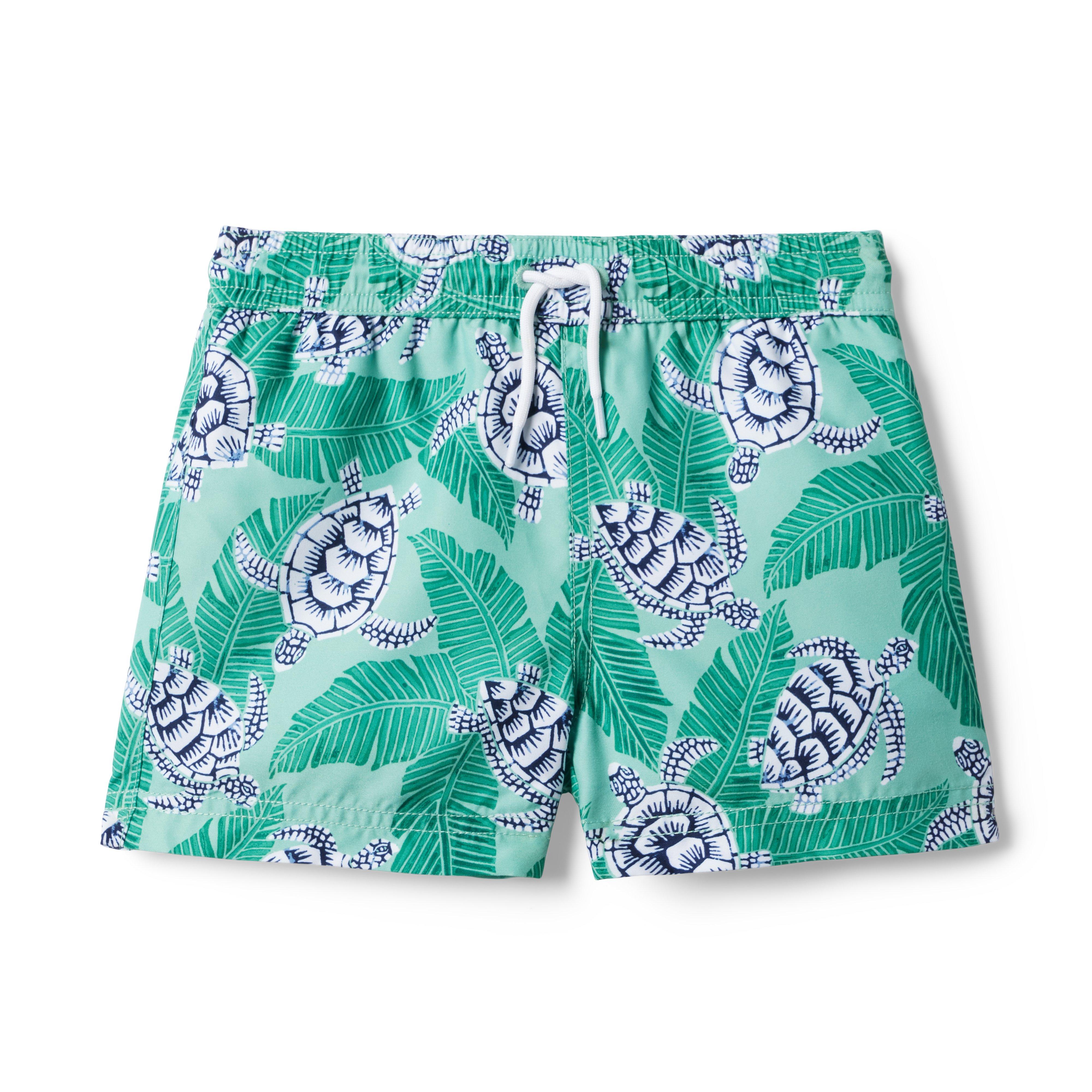 Recycled Sea Turtle Swim Trunk