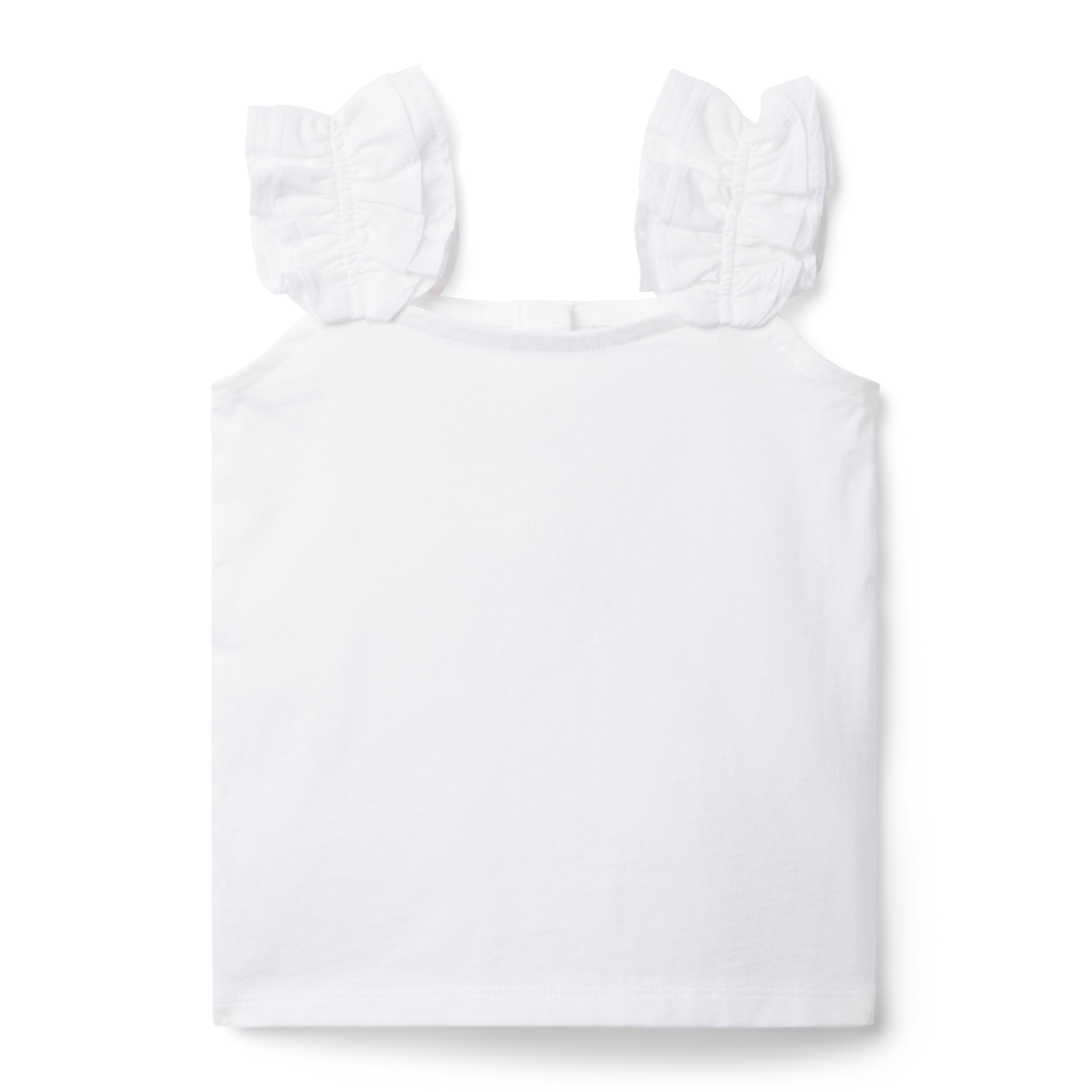 Ruffle Strap Jersey Top image number 0