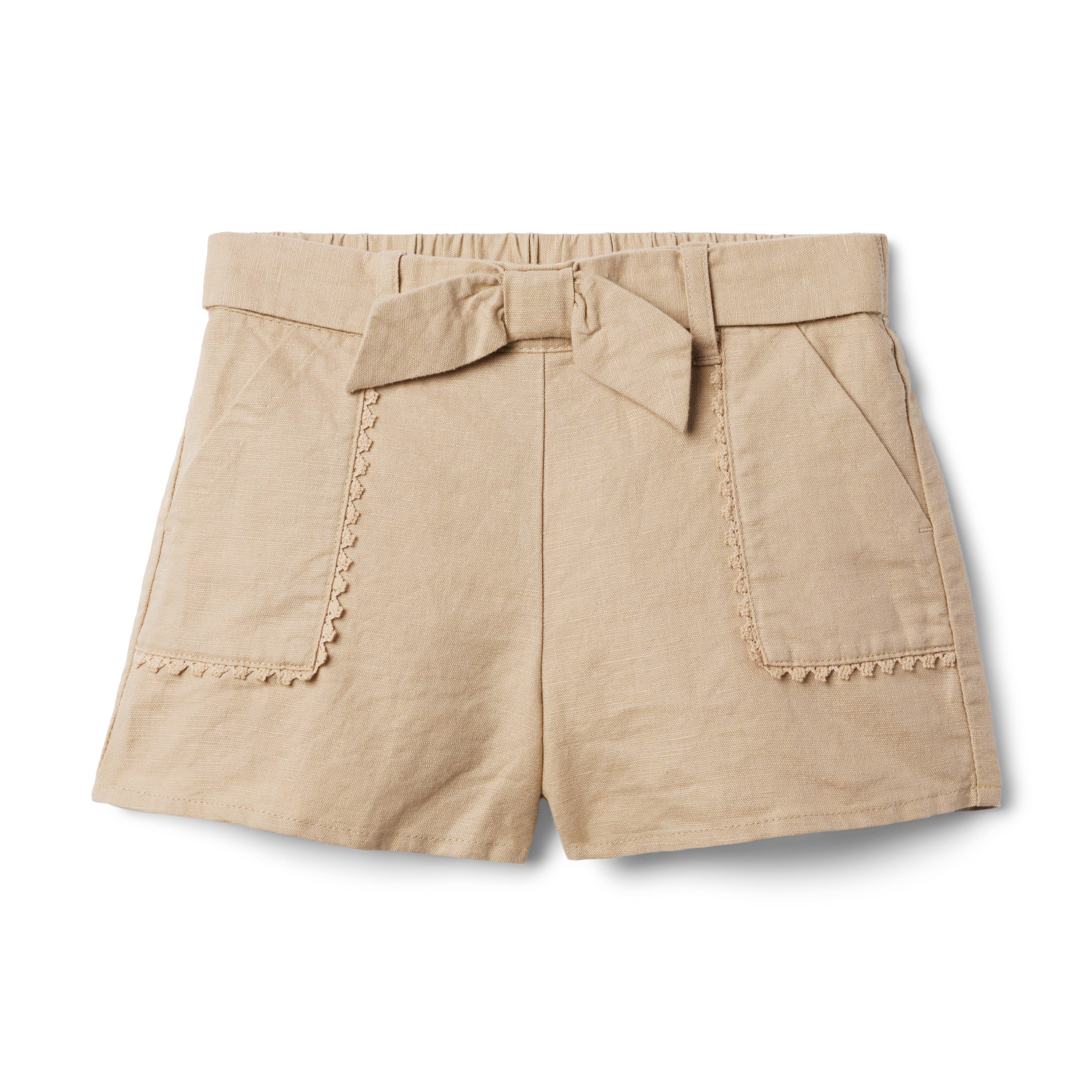 The Linen-Cotton Pull-On Short image number 0