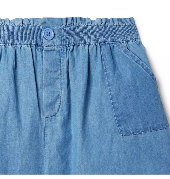 Chambray Pull-On Short image number 2