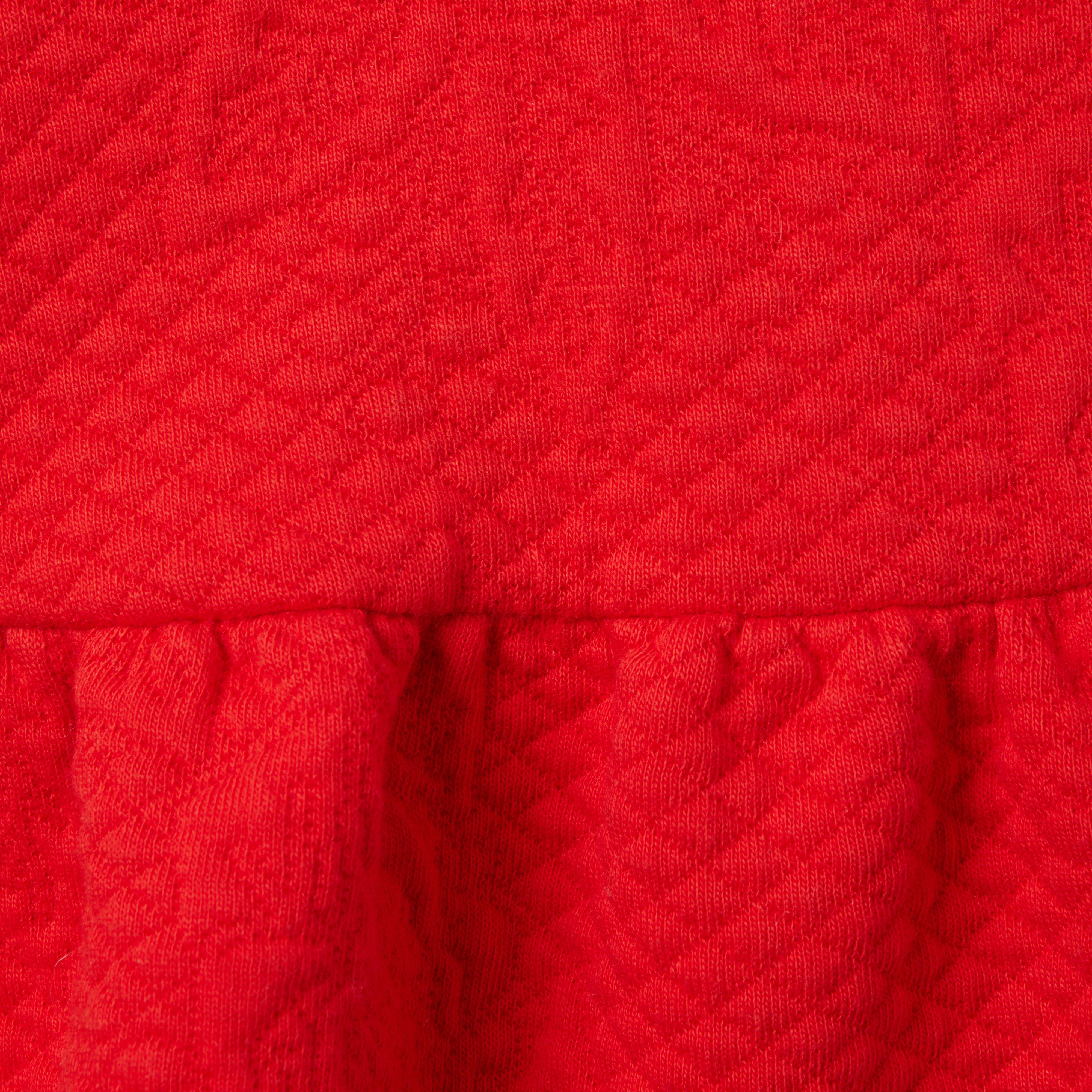 Quilted Floral Jacquard Skirt image number 2
