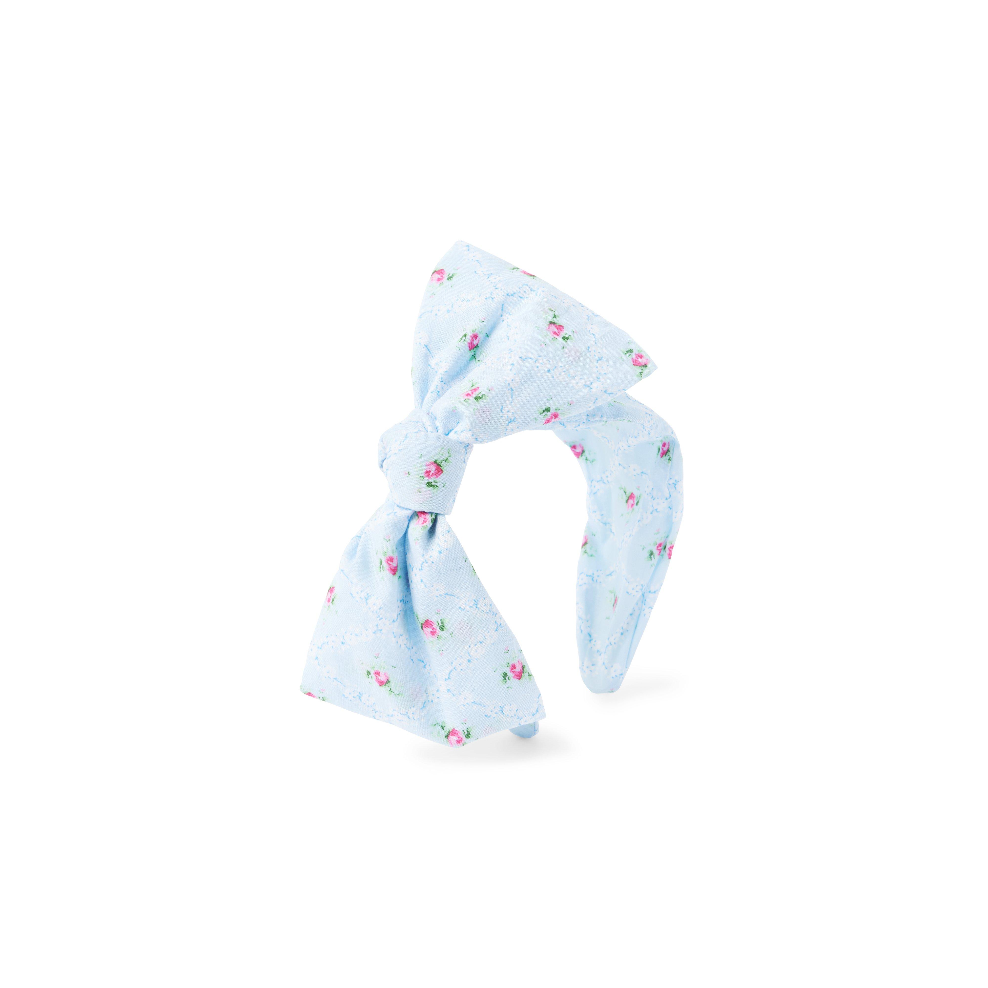 Floral Bow Headband image number 0