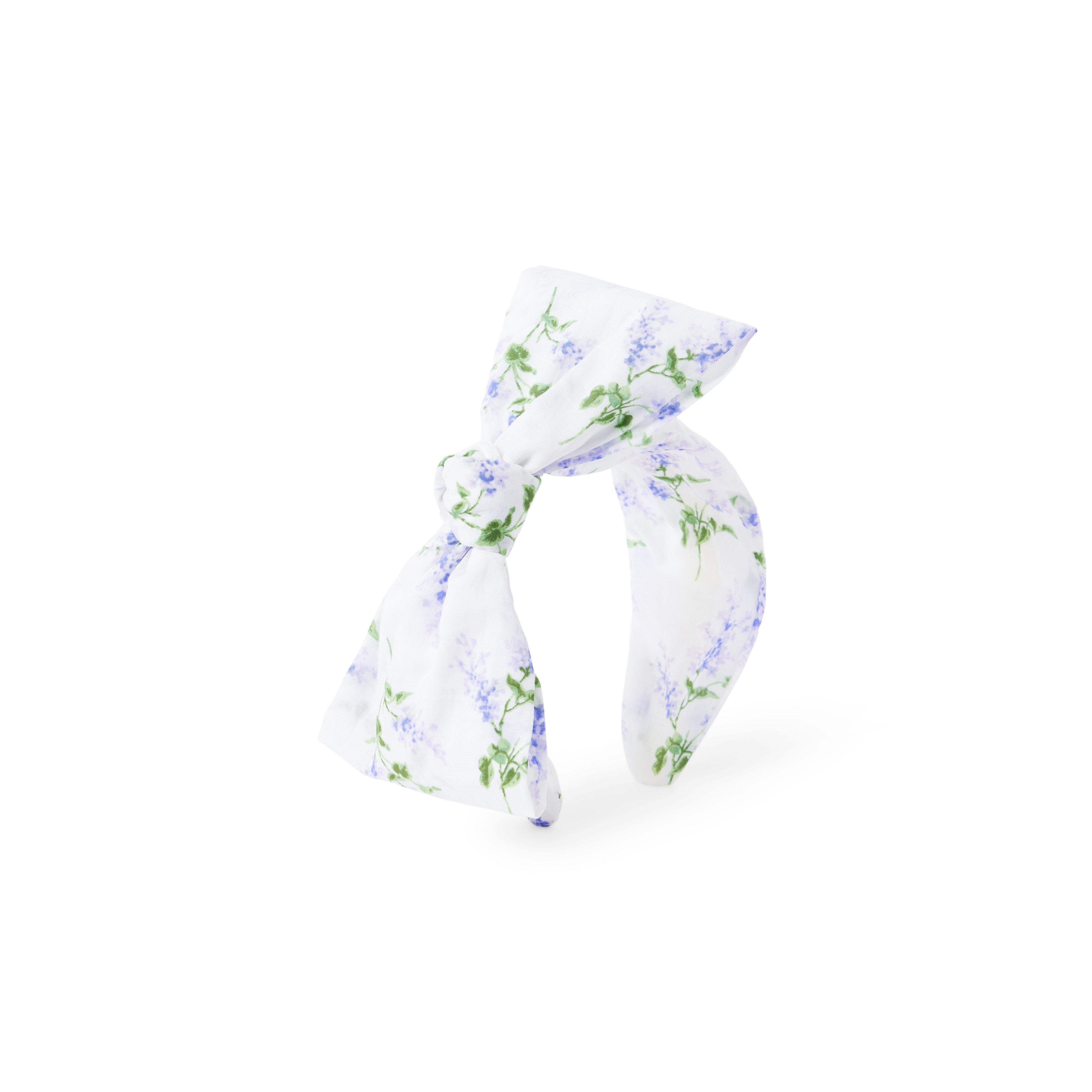 Floral Bow Headband image number 0