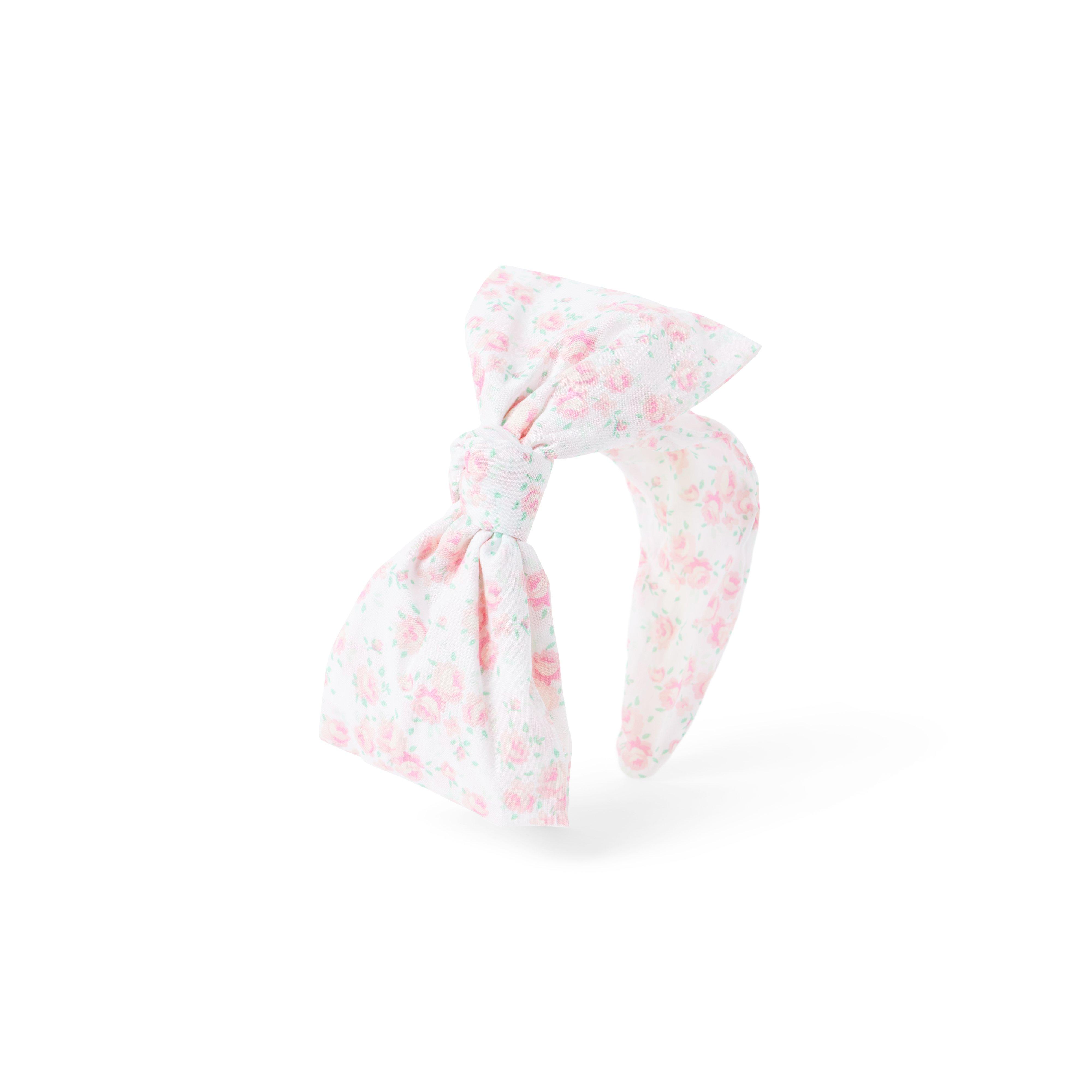 Floral Bow Headband image number 0