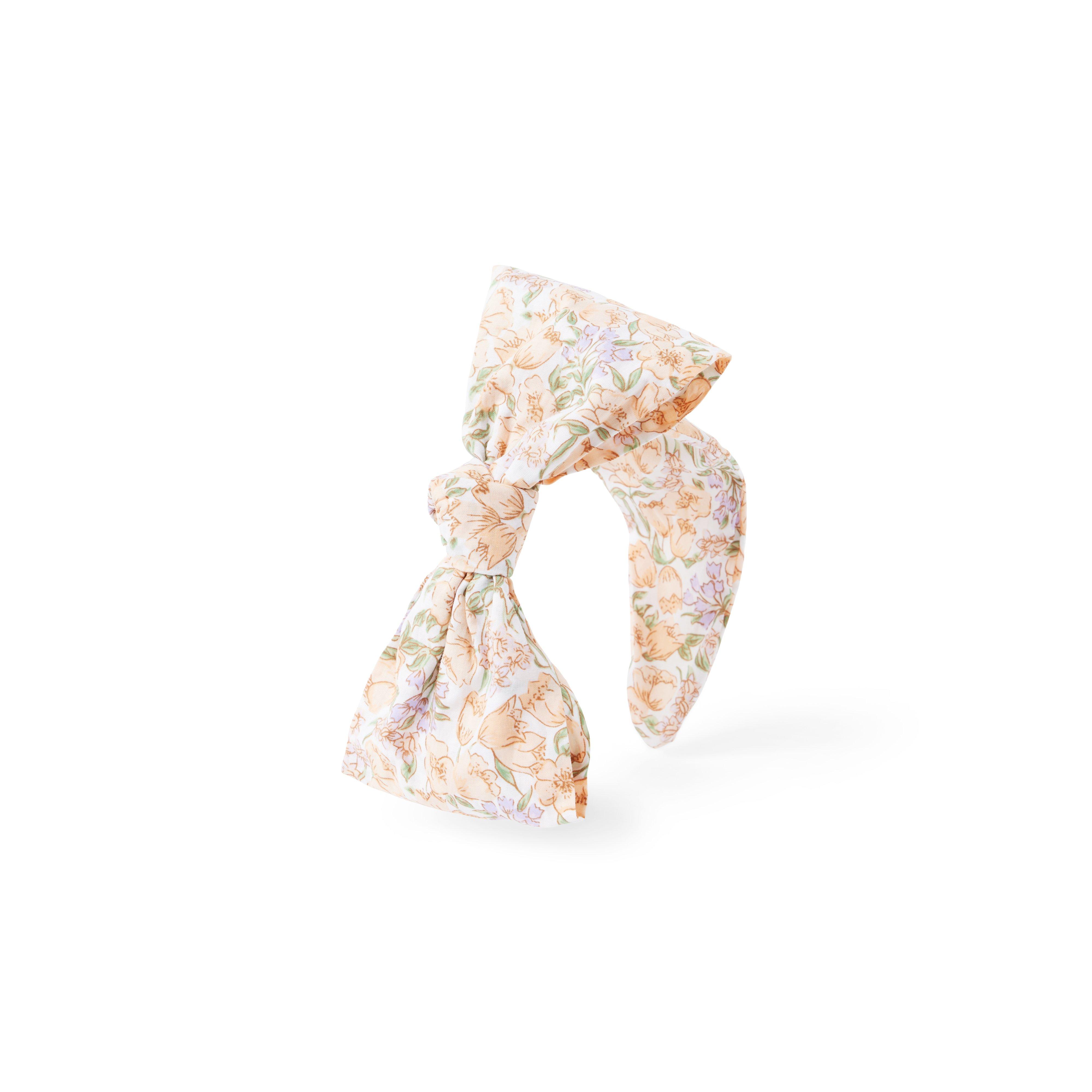 Floral Bow Headband image number 0