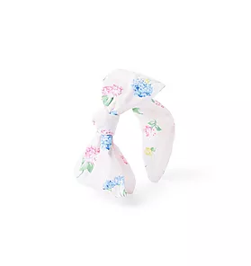 Floral Bow Headband